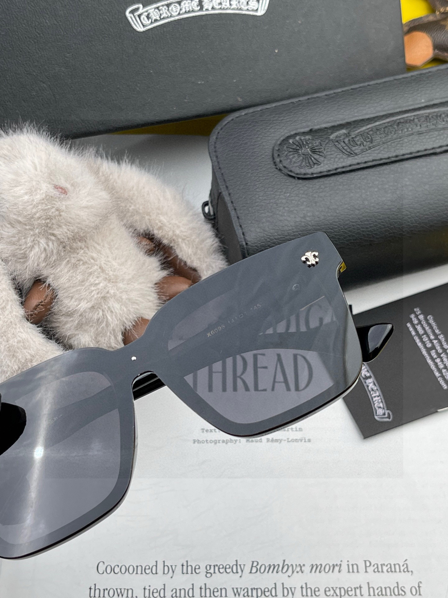 2025最新款，克罗心男女通用款偏光太阳镜（可搭配情侣款）全部颜色返单到货材质：TR，高清连体偏光镜片型