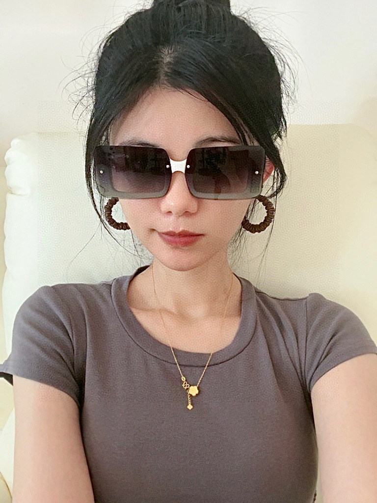 🔺 【香奈儿】2025开春新款 潮流爆款 时尚方框偏光太阳镜 高品质 佩戴舒适 网红潮款墨镜 女士高清加