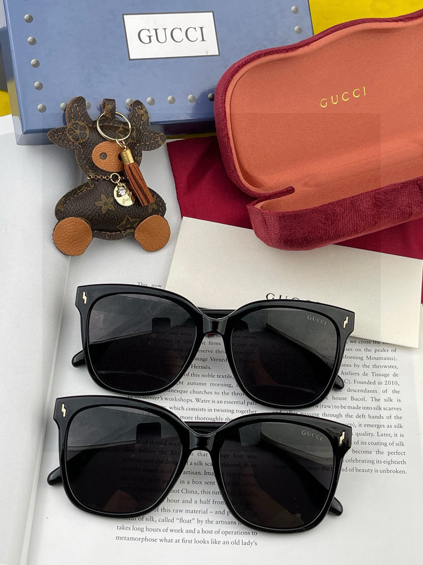 【TR偏光系列】Gucci 经典的大框设计，情侣款不挑脸型，无论搭配大衣还是连衣裙都非常显气质偏光镜片预