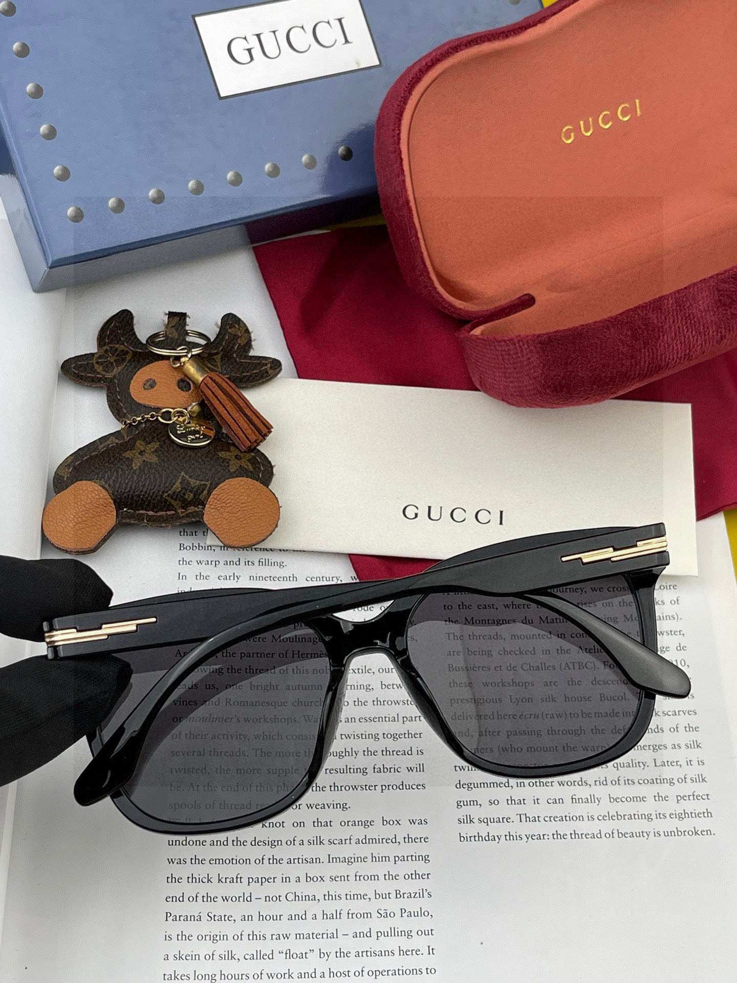 【TR偏光系列】Gucci 经典的大框设计，情侣款不挑脸型，无论搭配大衣还是连衣裙都非常显气质偏光镜片预