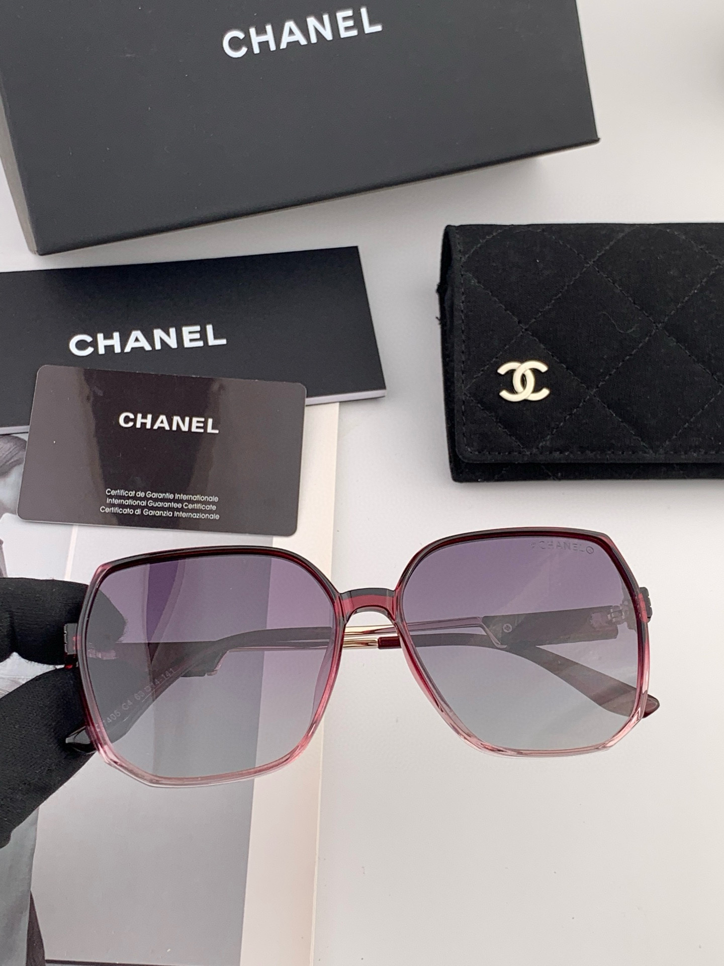 【TR偏光系列】Chanel大框太阳镜墨镜 经典的方框设计，不挑脸型，无论搭配大衣还是连衣裙都非常显气质