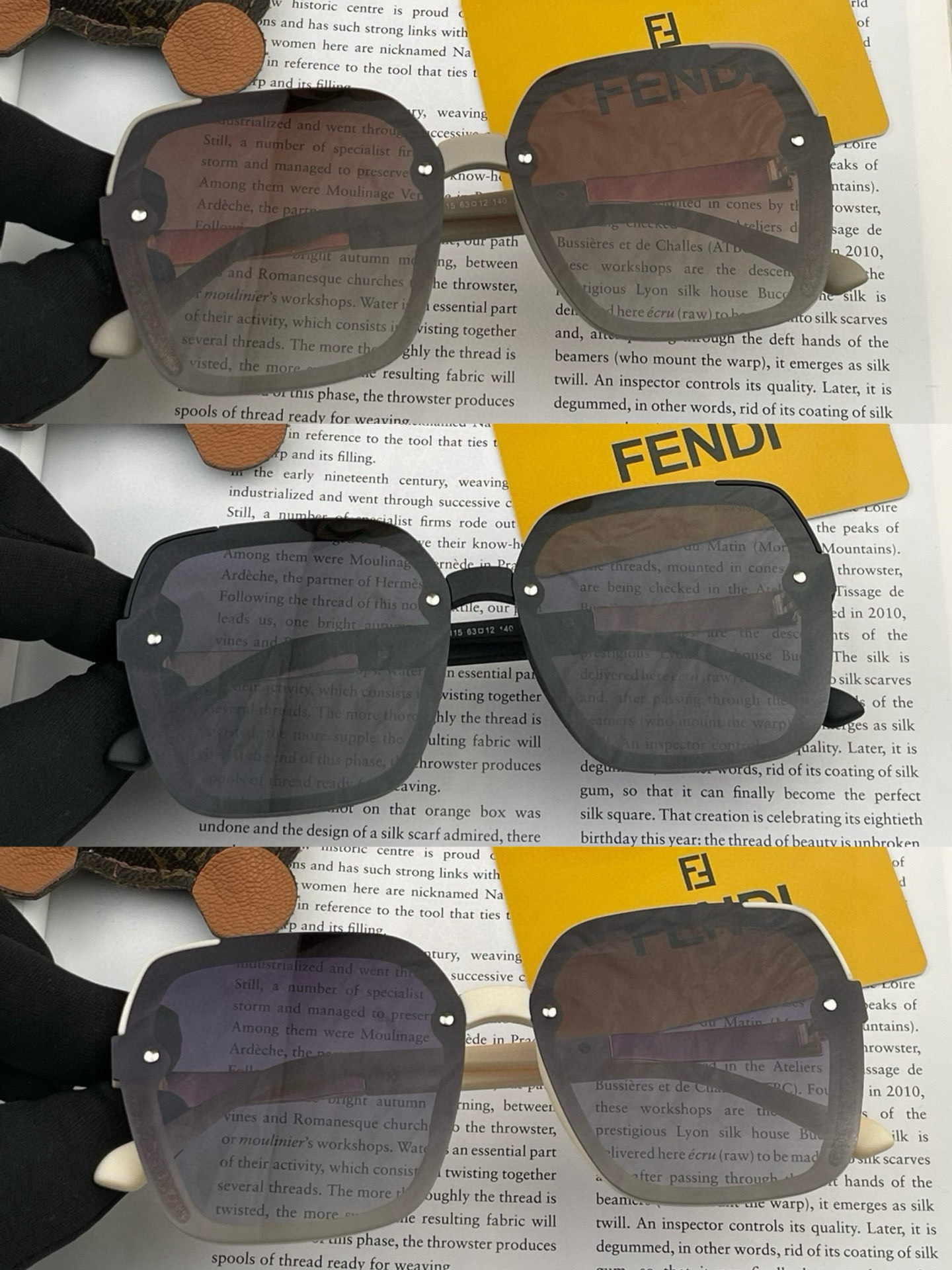 🔺 【芬迪】2025开春新款 潮流爆款 时尚方框偏光太阳镜 高品质 佩戴舒适 网红潮款墨镜 女士高清偏光