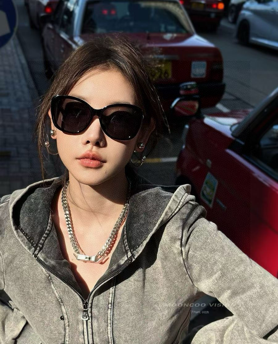 【CHANEL】香奈儿 2025新款潮流爆款 时尚方框太阳镜 佩戴舒适 网红潮款墨镜 女士高清加厚偏光太