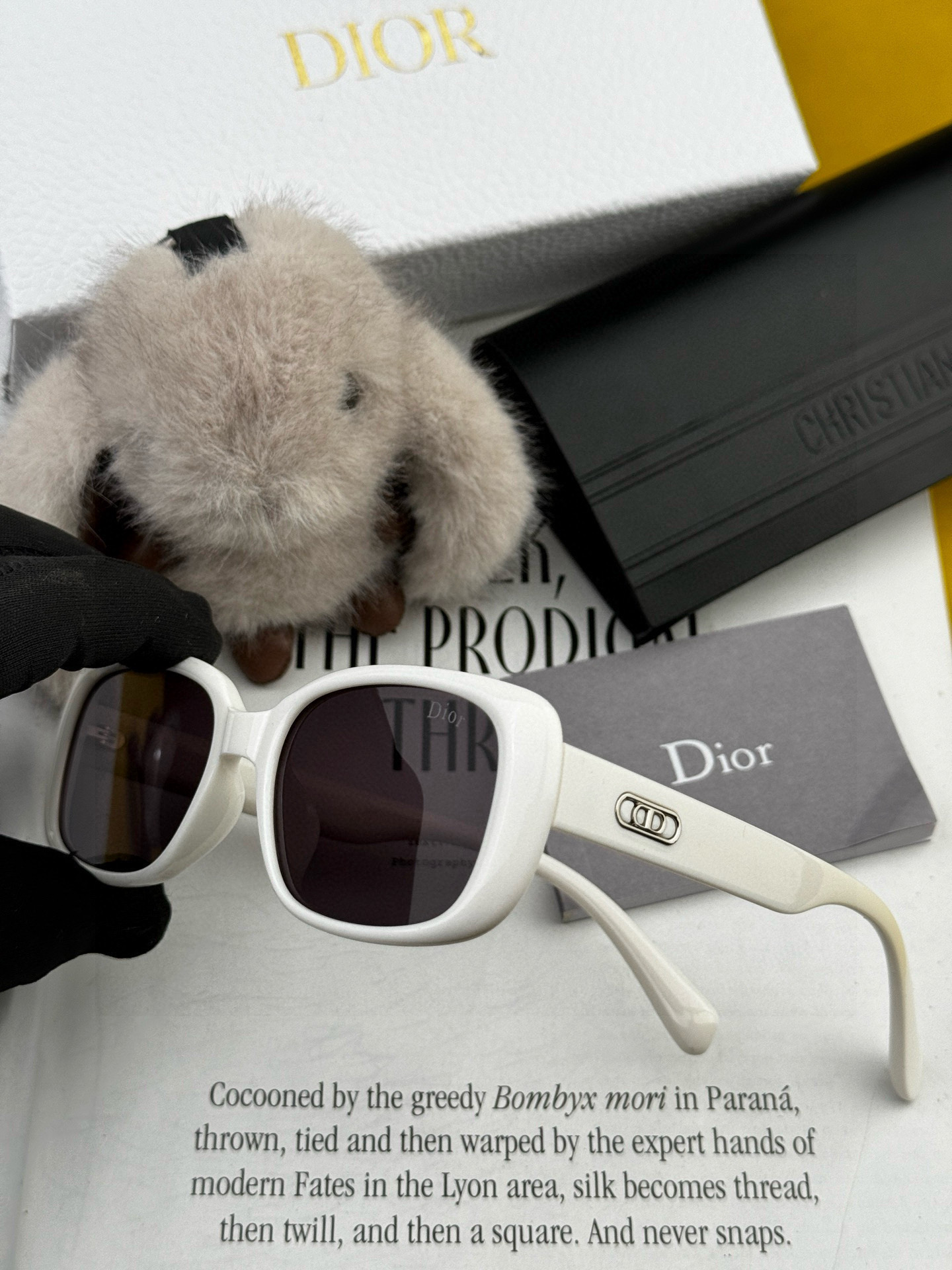 🔺 【DIOR-迪奥】2025开春新款 潮流爆款 时尚方框偏光太阳镜 高品质 佩戴舒适 网红潮款墨镜 型