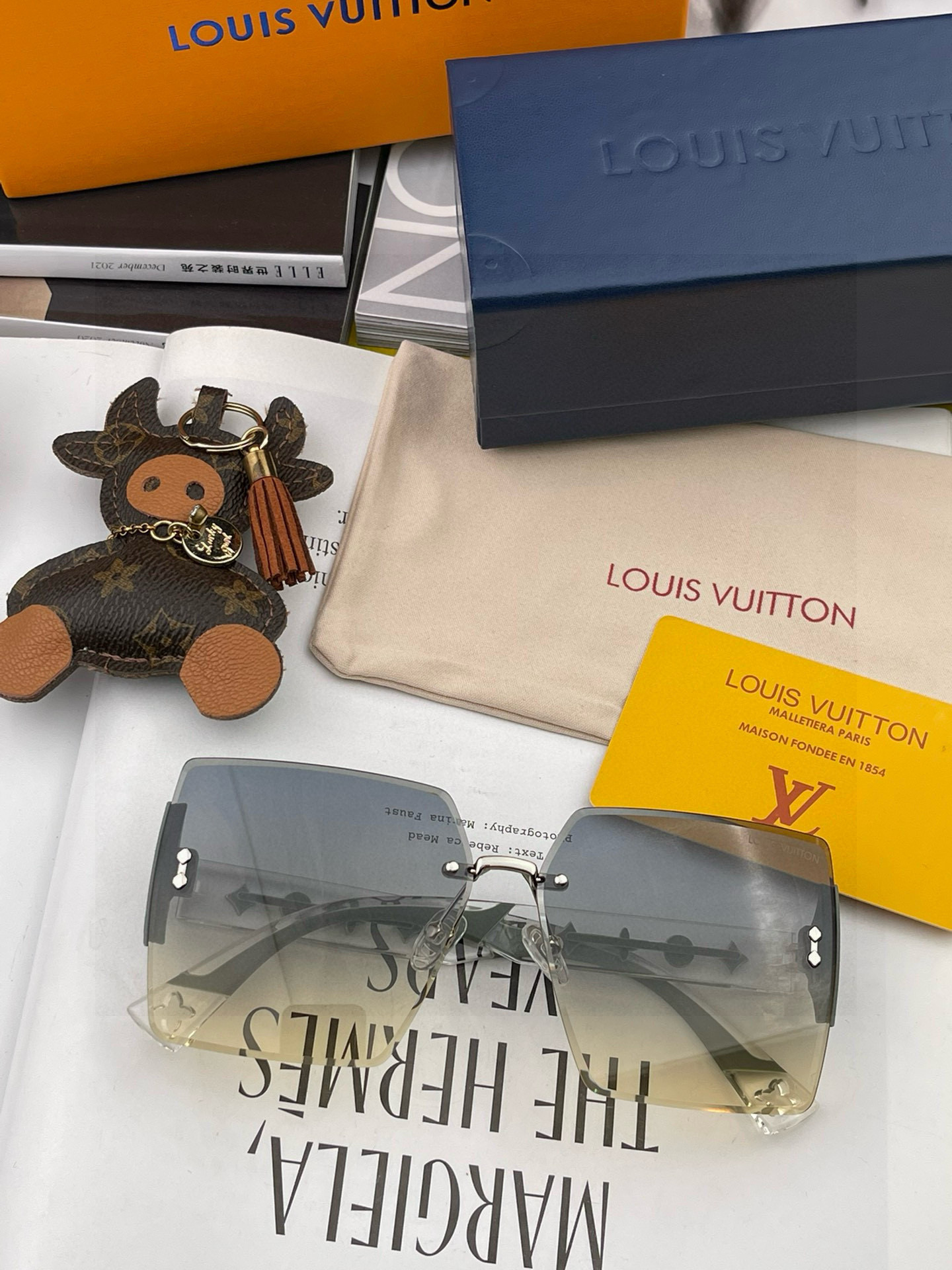 【TR尼龙偏光系列】lv大框太阳镜墨镜经典的方框设计，不挑脸型，无论搭配大衣还是连衣裙都非常显气质尼龙偏