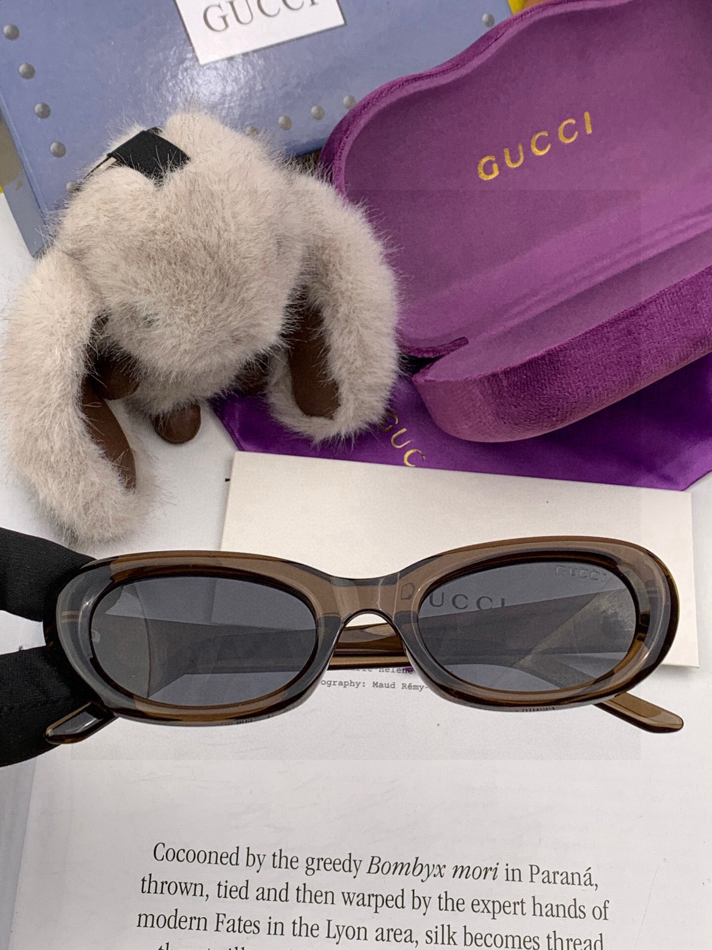 【TR偏光系列】Gucci 经典的小框设计，情侣款不挑脸型，无论搭配大衣还是连衣裙都非常显气质偏光镜片预