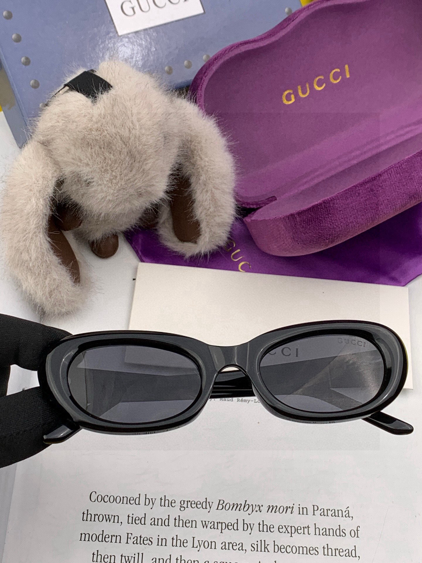 【TR偏光系列】Gucci 经典的小框设计，情侣款不挑脸型，无论搭配大衣还是连衣裙都非常显气质偏光镜片预