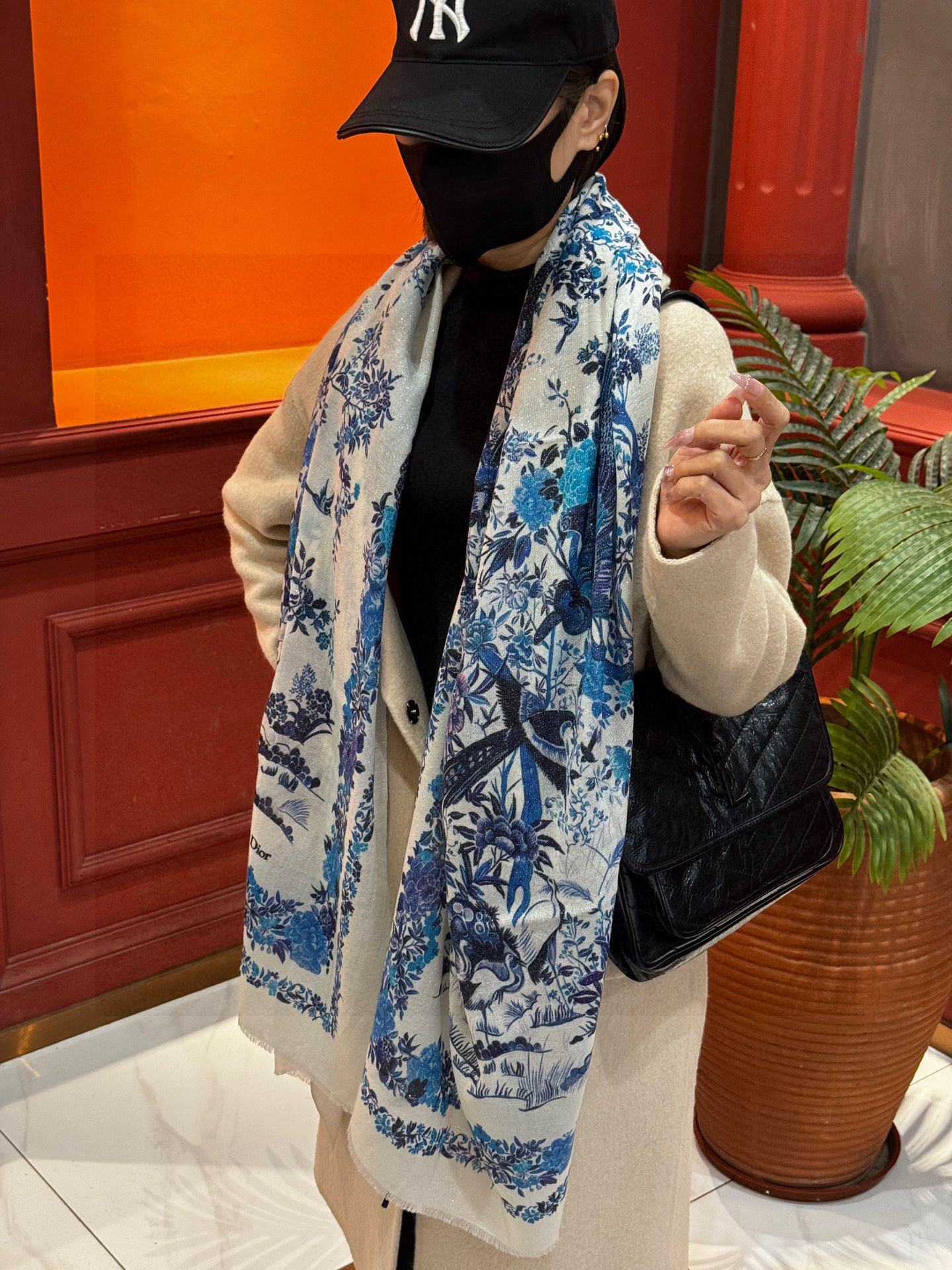 ✨✨【金银丝款】Dior专柜款～就是告诉大家这款必须收～上新🆕❤️ 新款长羊绒😍专柜同步🌈✨这个size