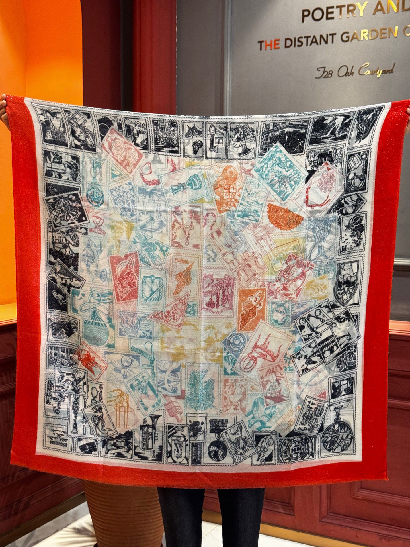 会发光发亮的围巾 羊绒新款🆕👏买了都说好看‼️推荐💕爱马仕羊绒方巾，顶级工艺超值‼️爱马仕专柜爆款🎁💟立