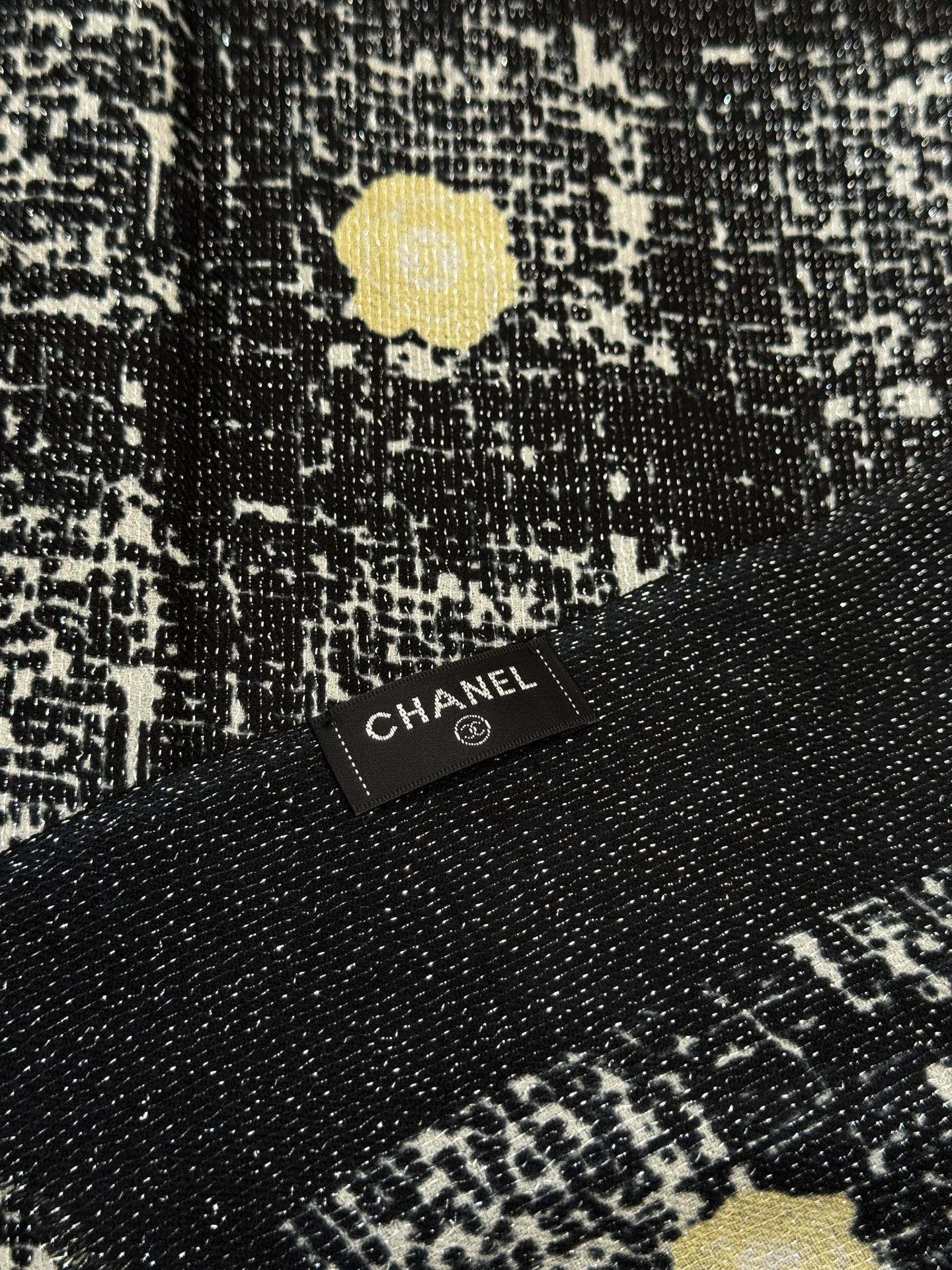 会发光发亮的围巾 💄💋新款客供亮片💖羊绒面料长巾 😘美翻了[流泪]【彩色山茶花银线长巾】御用殿堂级极‼️