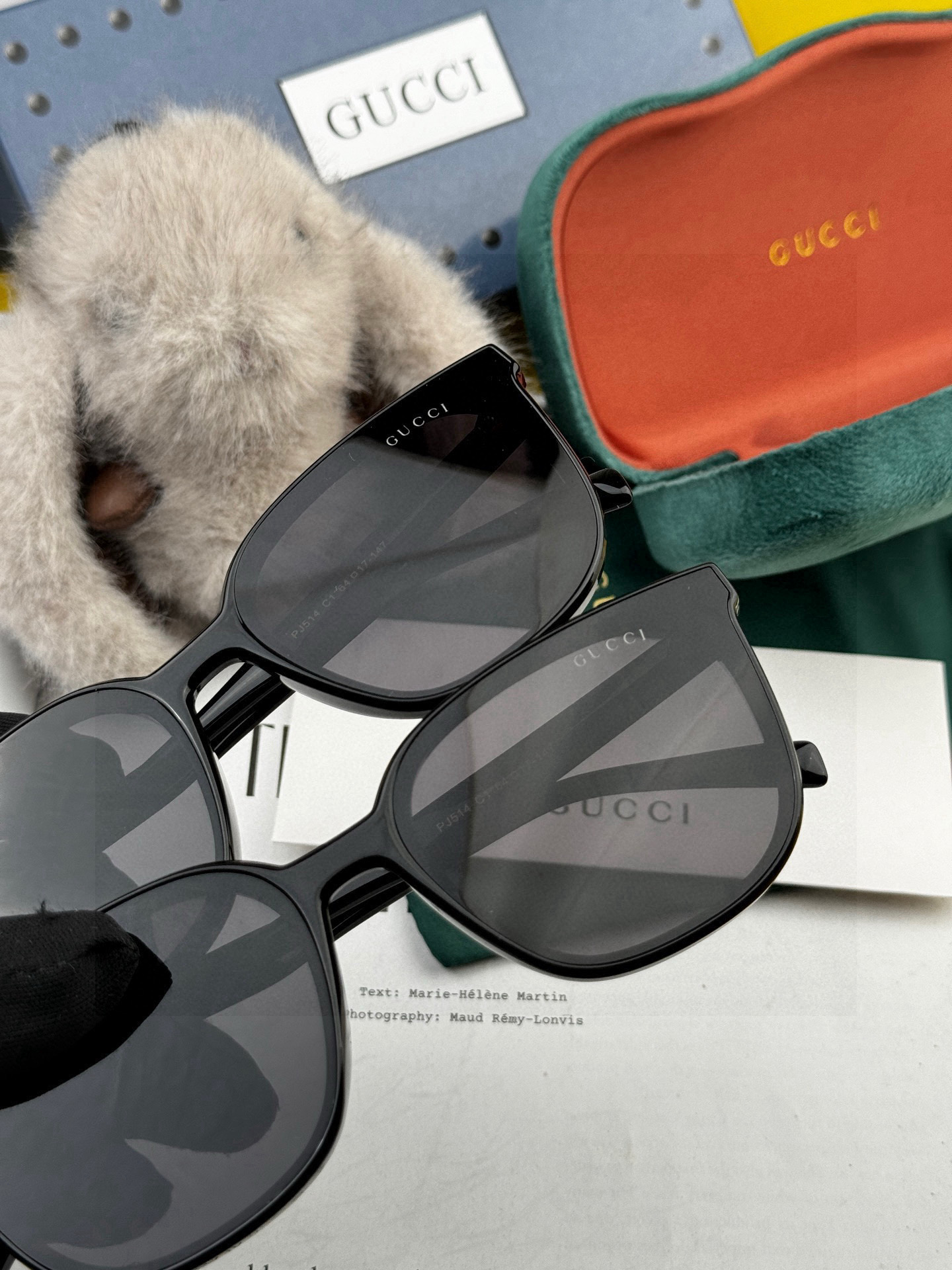 🔺 【GUCCI】2025开春新款 潮流爆款 时尚方框偏光太阳镜 高品质 佩戴舒适 网红潮款墨镜 女士高