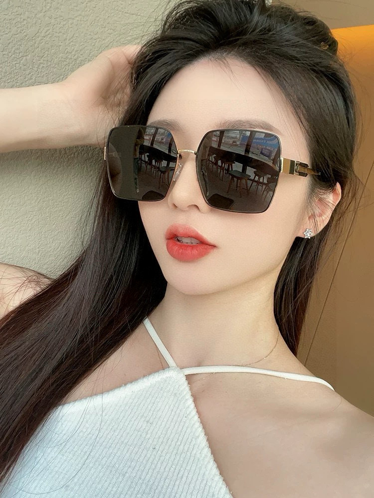 🔺 【DIOR-迪奥】2025开春新款 潮流爆款 时尚方框偏光太阳镜 高品质 佩戴舒适 网红潮款墨镜 型