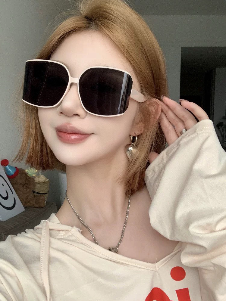 🔺 【GUCCI-偏光太阳镜】2025开春新款 潮流爆款 时尚圆框偏光太阳镜 高品质 佩戴舒适 网红潮款