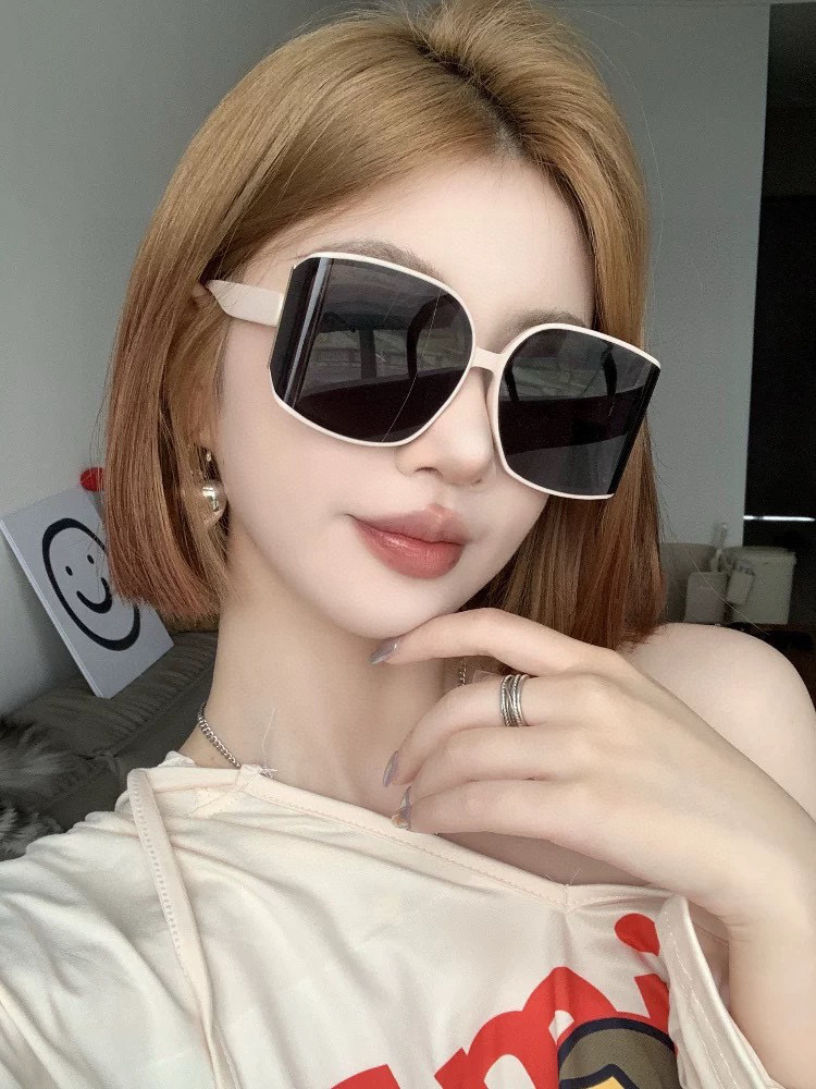 🔺 【GUCCI-偏光太阳镜】2025开春新款 潮流爆款 时尚圆框偏光太阳镜 高品质 佩戴舒适 网红潮款