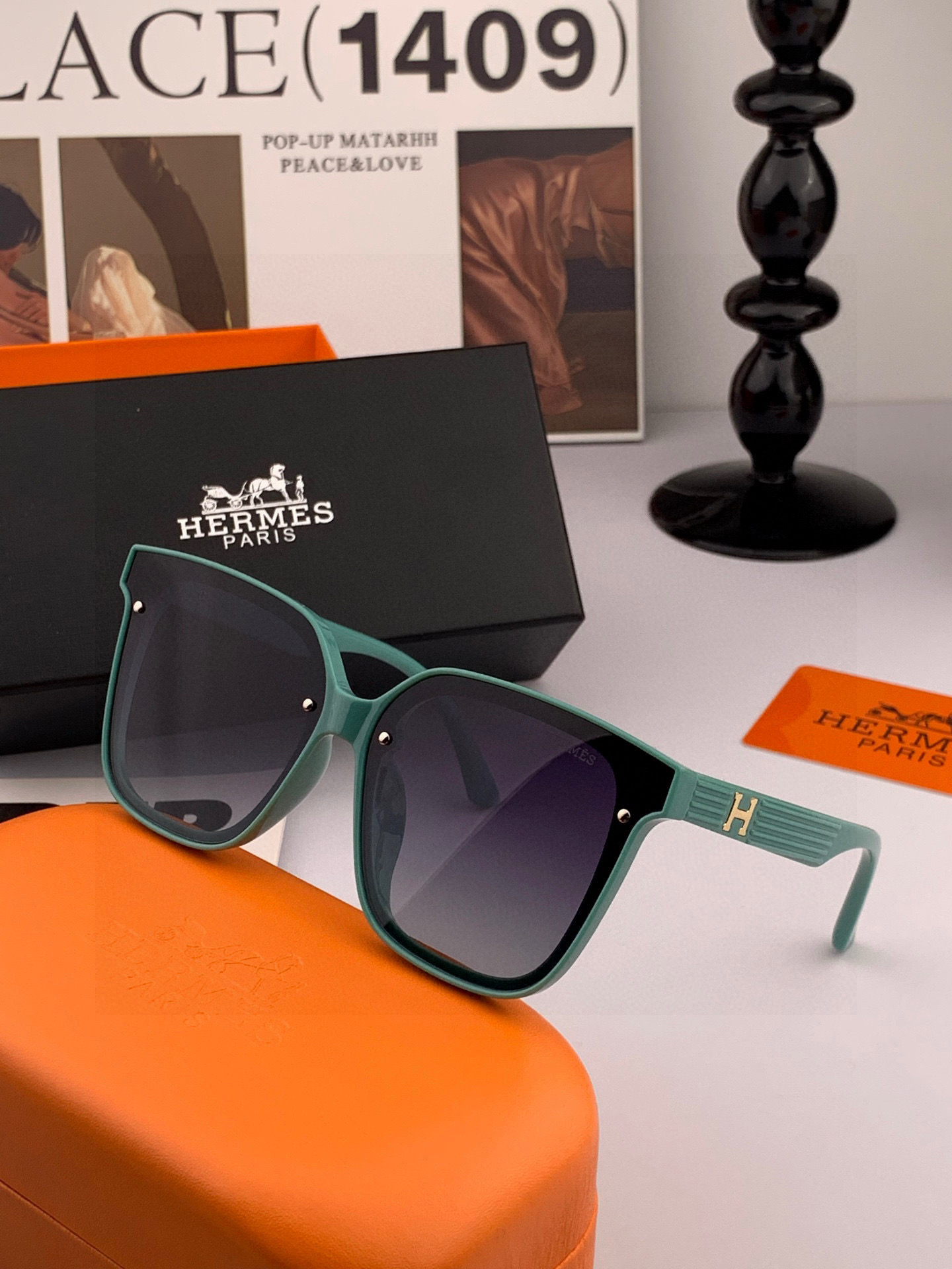 【偏光系列太阳镜】HERMES 爱马仕 🎈原版出货 网红超爆款💙经典奢华全球风[强][酷][亲亲] 时尚