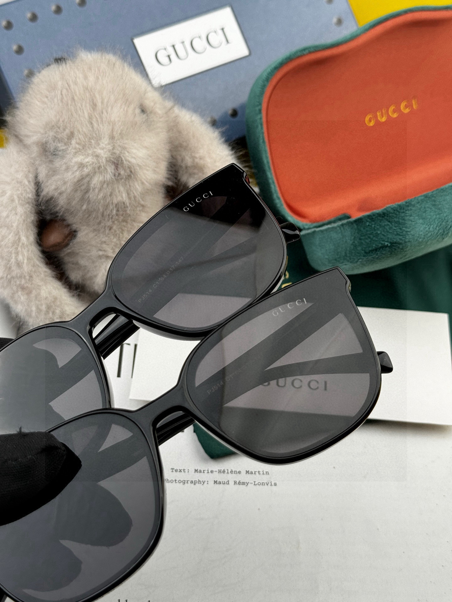 🔺 【GUCCI】2025开春新款 潮流爆款 时尚方框偏光太阳镜 高品质 佩戴舒适 网红潮款墨镜 女士高