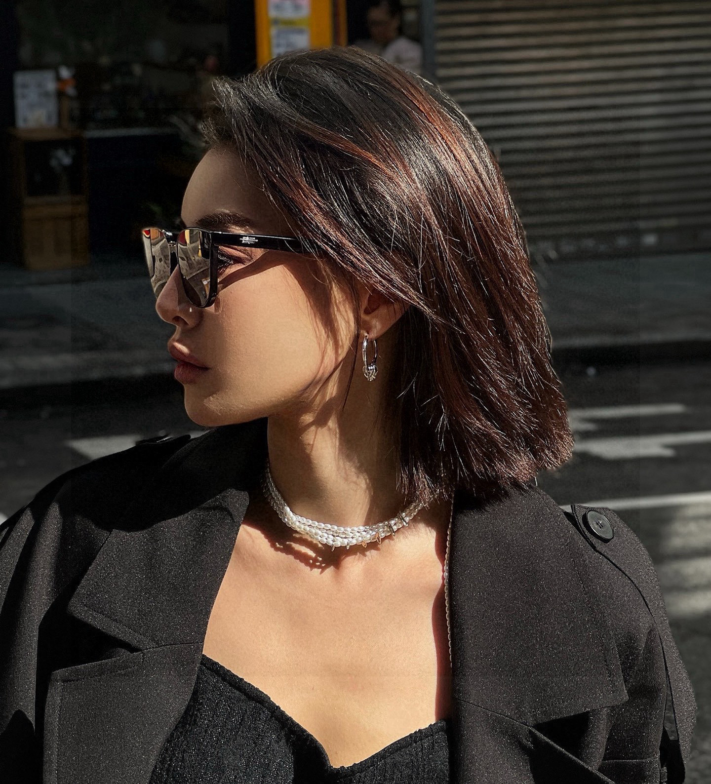 🔺 【GUCCI】2025开春新款 潮流爆款 时尚方框偏光太阳镜 高品质 佩戴舒适 网红潮款墨镜 女士高