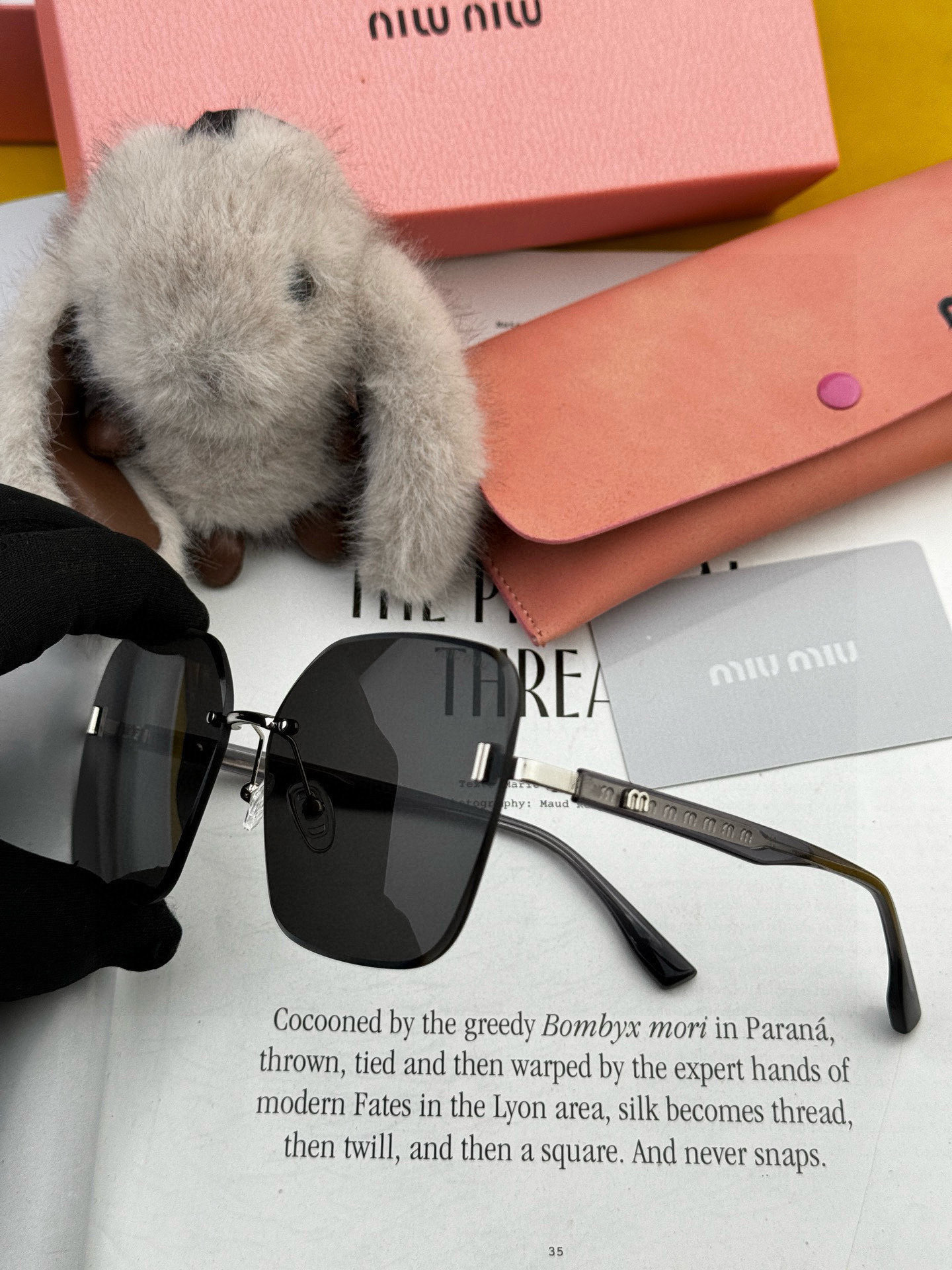 MIUMIU/缪缪🖇🖇2025开春新款🌟闪耀新款璀璨登台 ❤❤太阳镜潮品 精致个性设计简约时尚 专柜品质