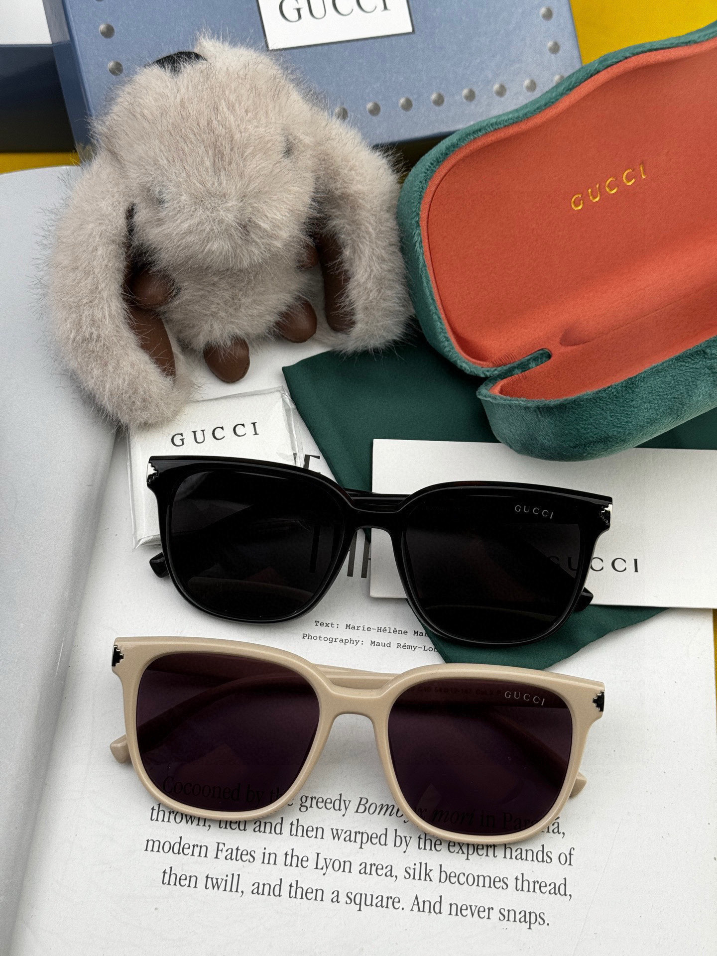 🔺 【GUCCI-偏光太阳镜】2025开春新款 潮流爆款 时尚圆框偏光太阳镜 高品质 佩戴舒适 网红潮款