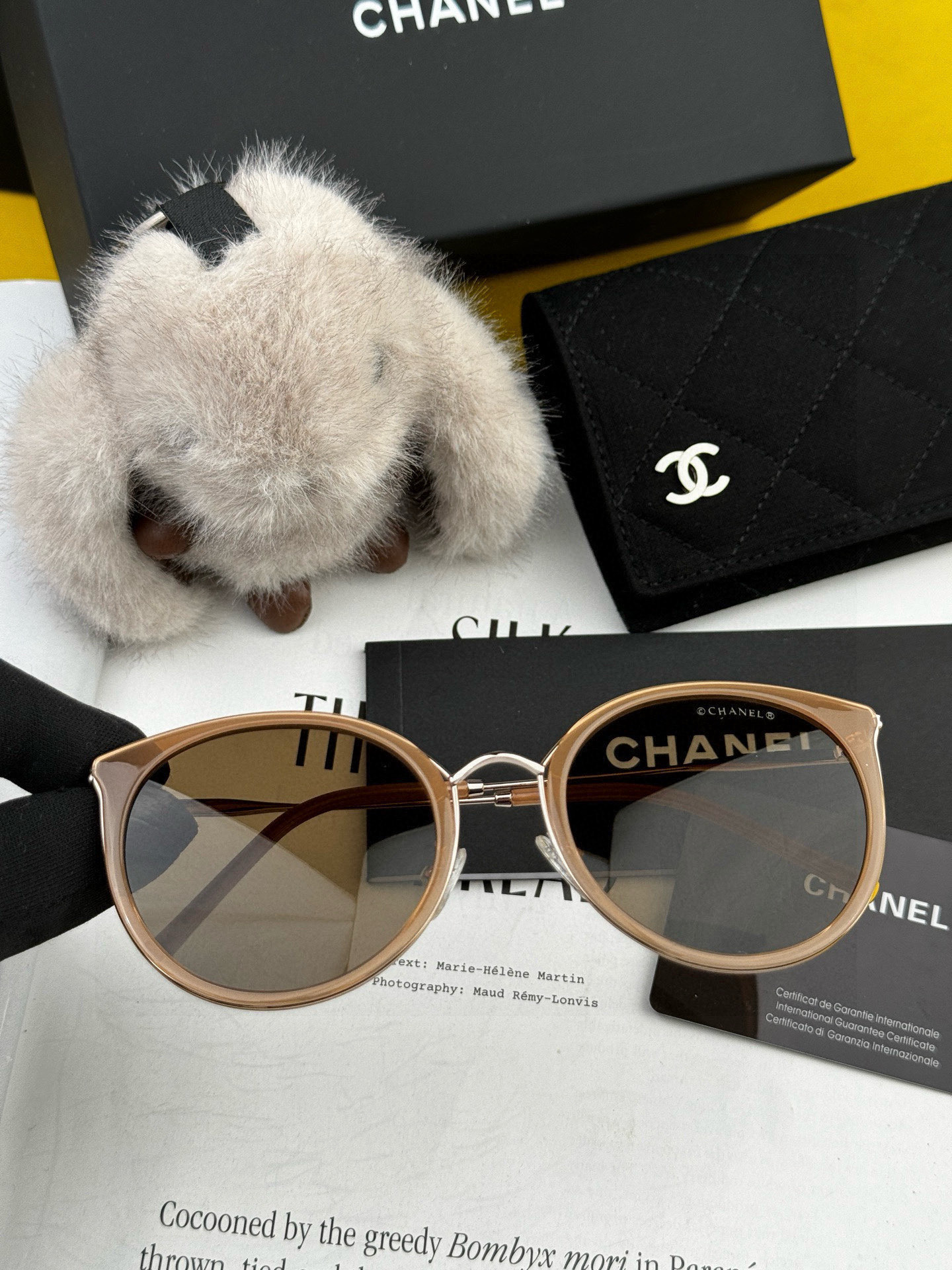 新品CHANEL 香奈儿太阳镜以独特魅力和前卫风格诠释春夏最新眼镜，质感超好佩带舒适 型号：CH6314