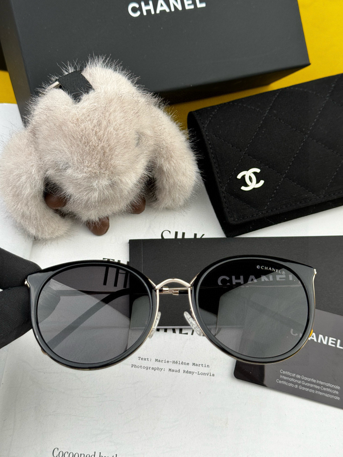 新品CHANEL 香奈儿太阳镜以独特魅力和前卫风格诠释春夏最新眼镜，质感超好佩带舒适 型号：CH6314