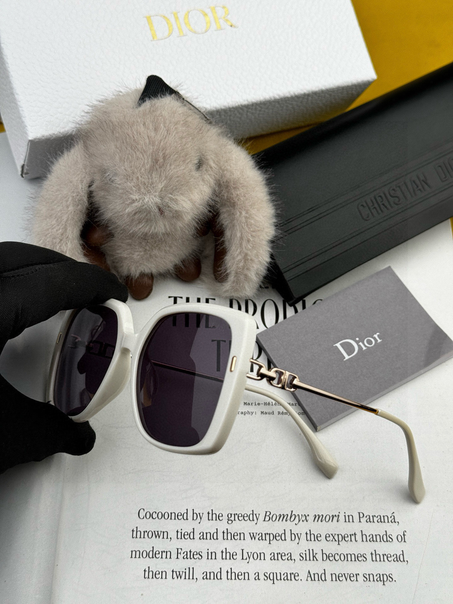 🔺 【DIOR-迪奥】2025开春新款 潮流爆款 时尚方框偏光太阳镜 高品质 佩戴舒适 网红潮款墨镜 女