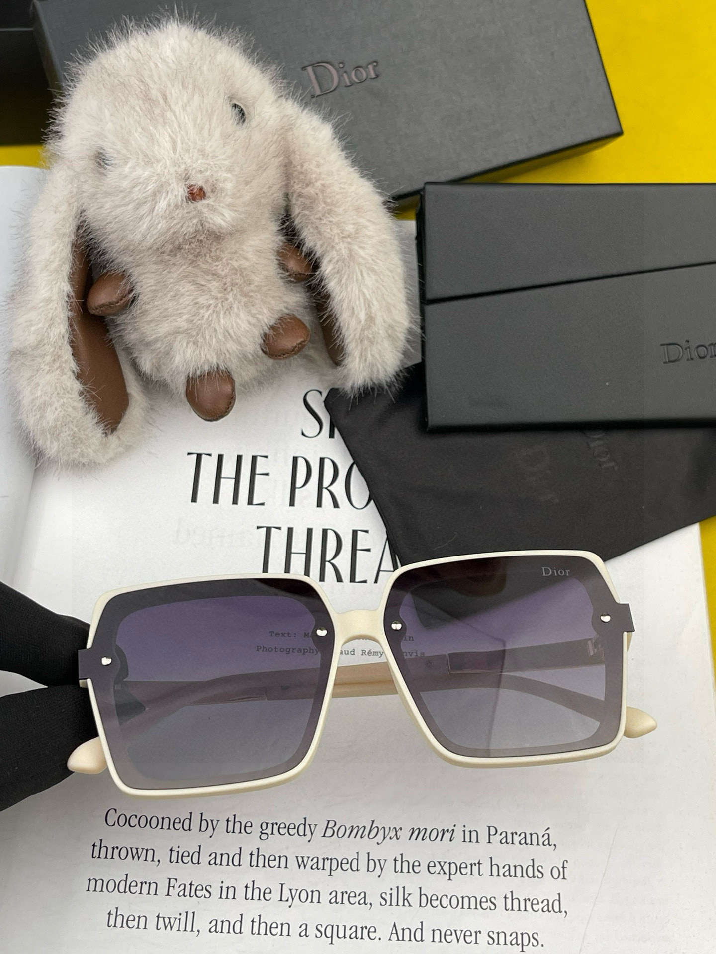 🔺 【DIOR-迪奥】2025开春新款 潮流爆款 时尚方框偏光太阳镜 高品质 佩戴舒适 网红潮款墨镜 女