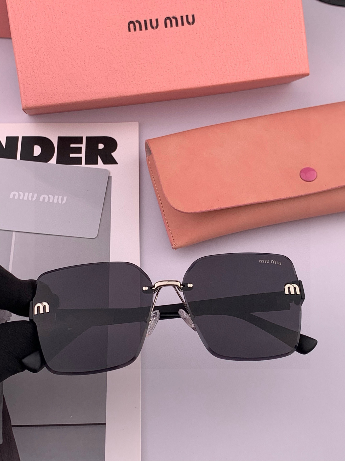 MIUMIU/缪缪🖇🖇2025开春新款🌟闪耀新款璀璨登台 ❤❤太阳镜潮品 精致个性设计简约时尚 专柜品质