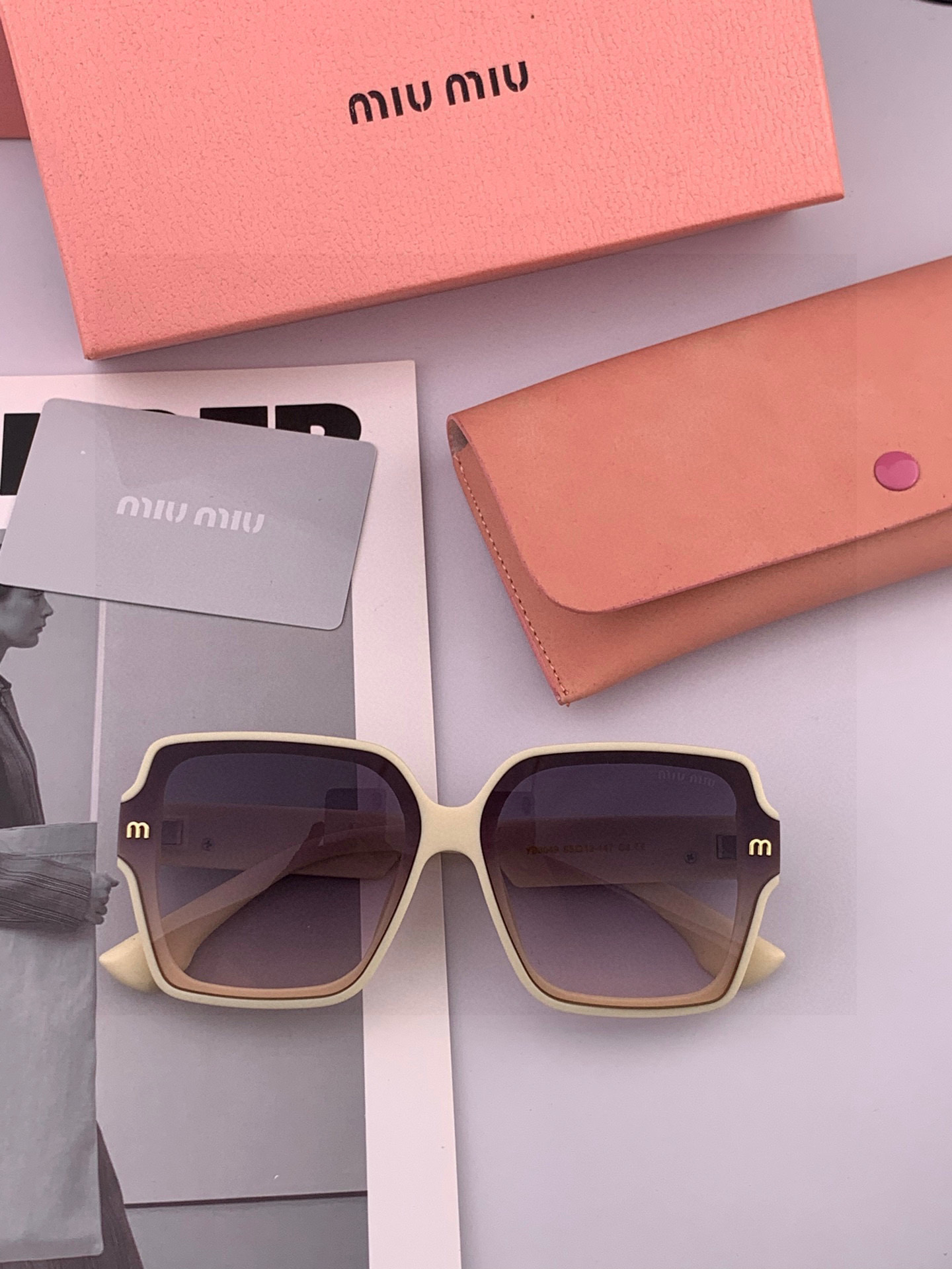MIUMIU/缪缪🖇🖇2025开春新款🌟闪耀新款璀璨登台 ❤❤太阳镜潮品 精致个性设计简约时尚 专柜品质