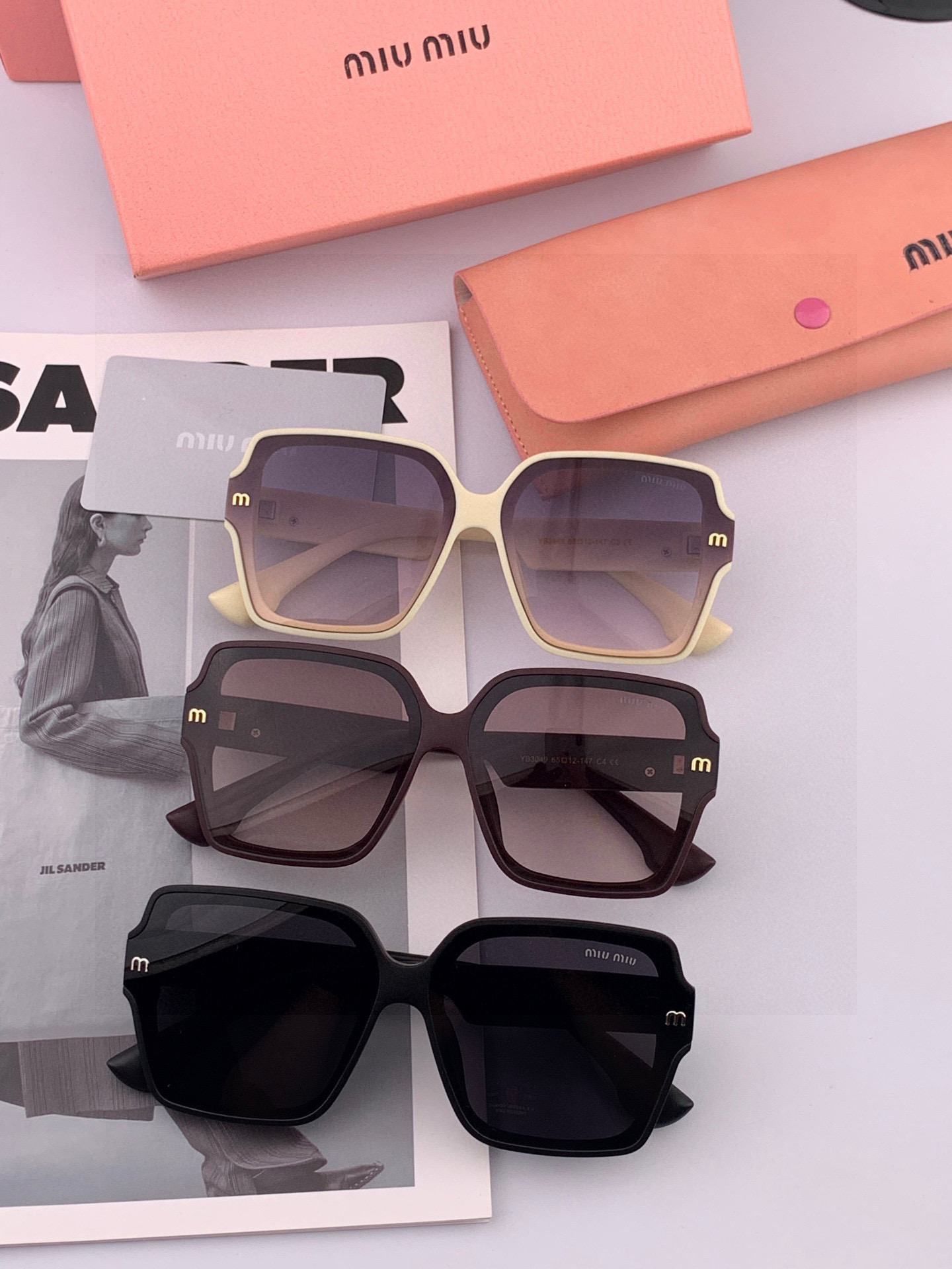 MIUMIU/缪缪🖇🖇2025开春新款🌟闪耀新款璀璨登台 ❤❤太阳镜潮品 精致个性设计简约时尚 专柜品质