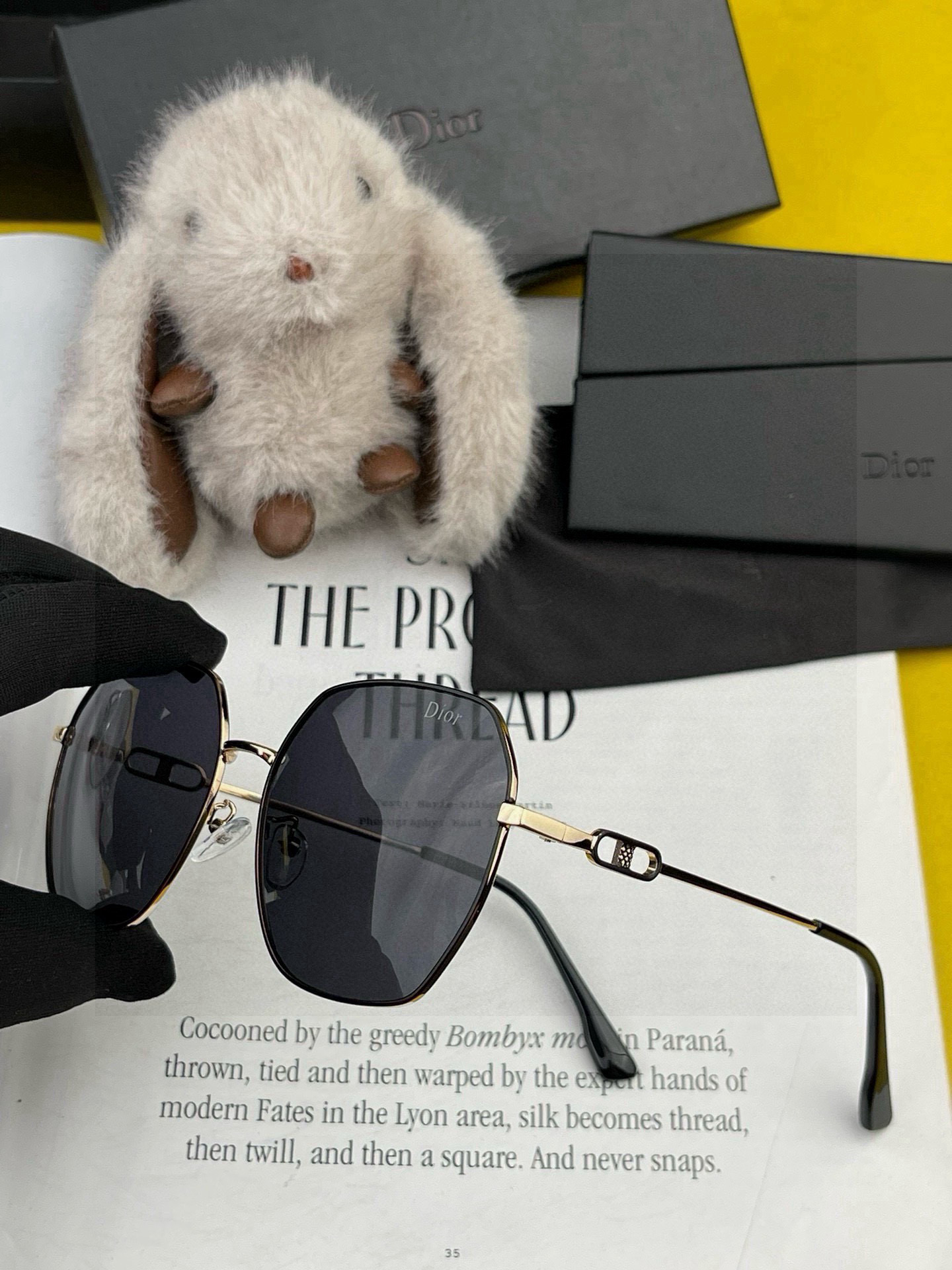 🔺 DIOR🔻2025官方新款 众多明星同款[色]‼️‼️新款大框偏光墨镜 🌈🌈宝丽来超清加厚太阳镜🔝🔝