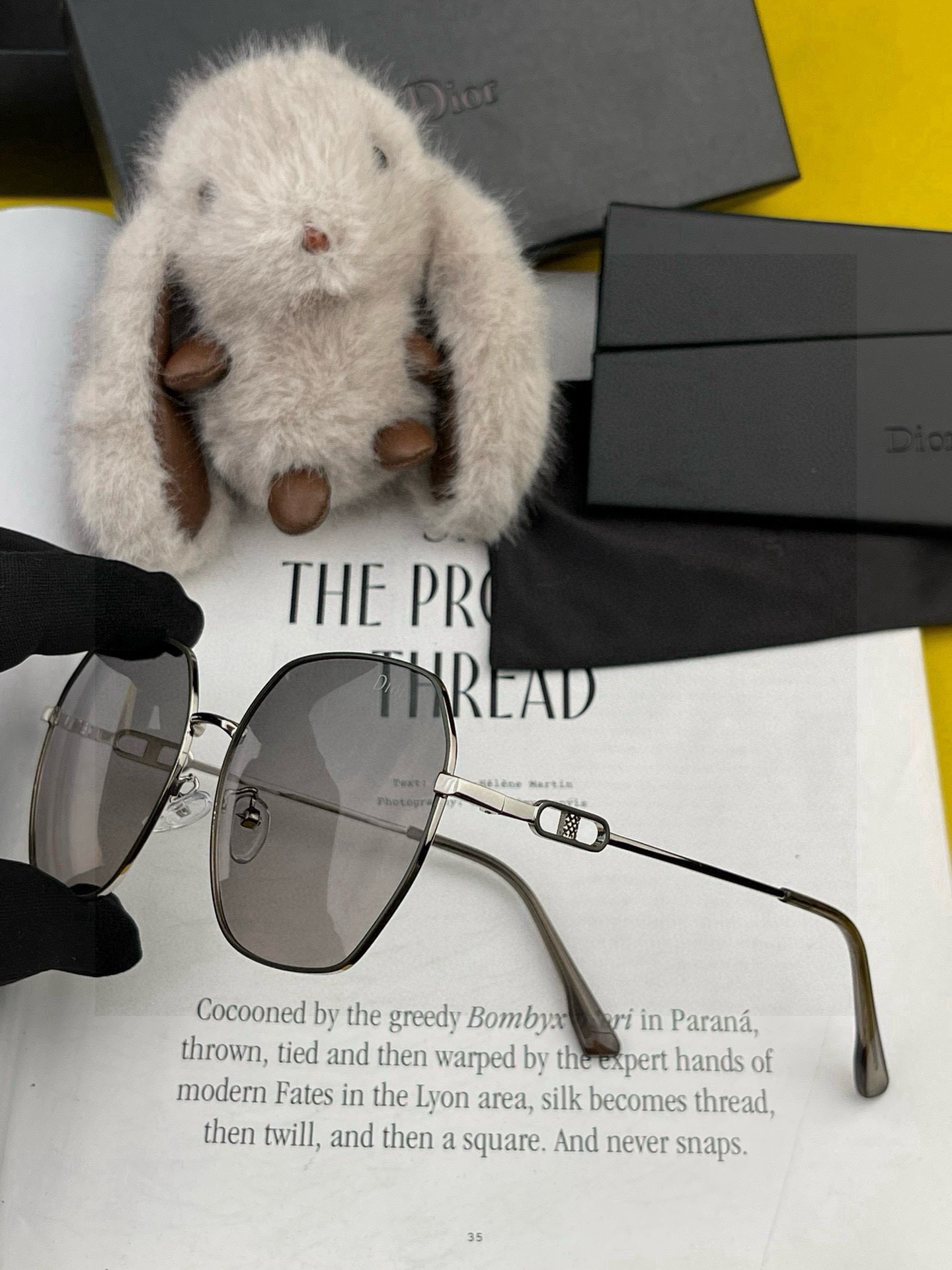 🔺 DIOR🔻2025官方新款 众多明星同款[色]‼️‼️新款大框偏光墨镜 🌈🌈宝丽来超清加厚太阳镜🔝🔝