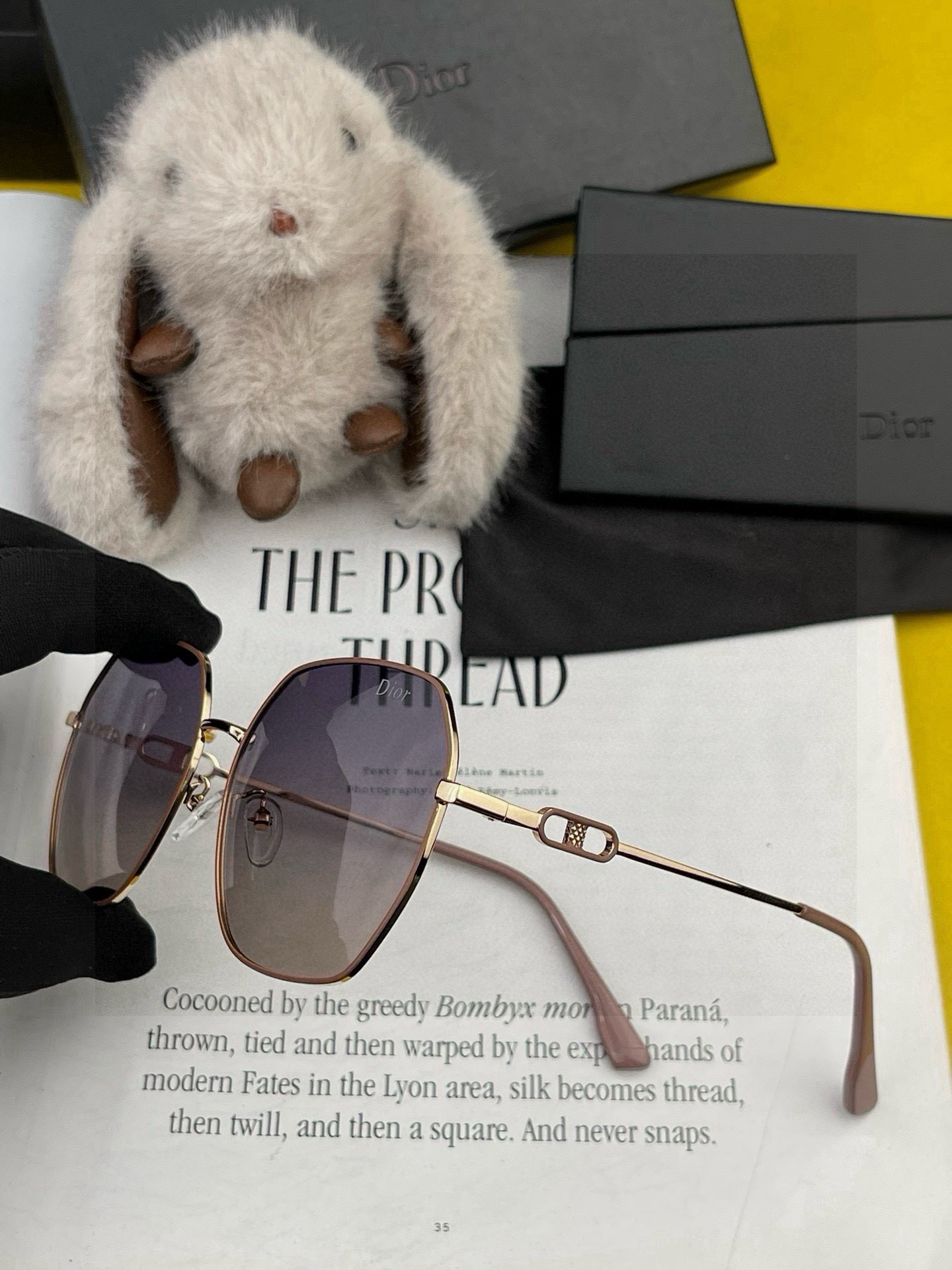 🔺 DIOR🔻2025官方新款 众多明星同款[色]‼️‼️新款大框偏光墨镜 🌈🌈宝丽来超清加厚太阳镜🔝🔝