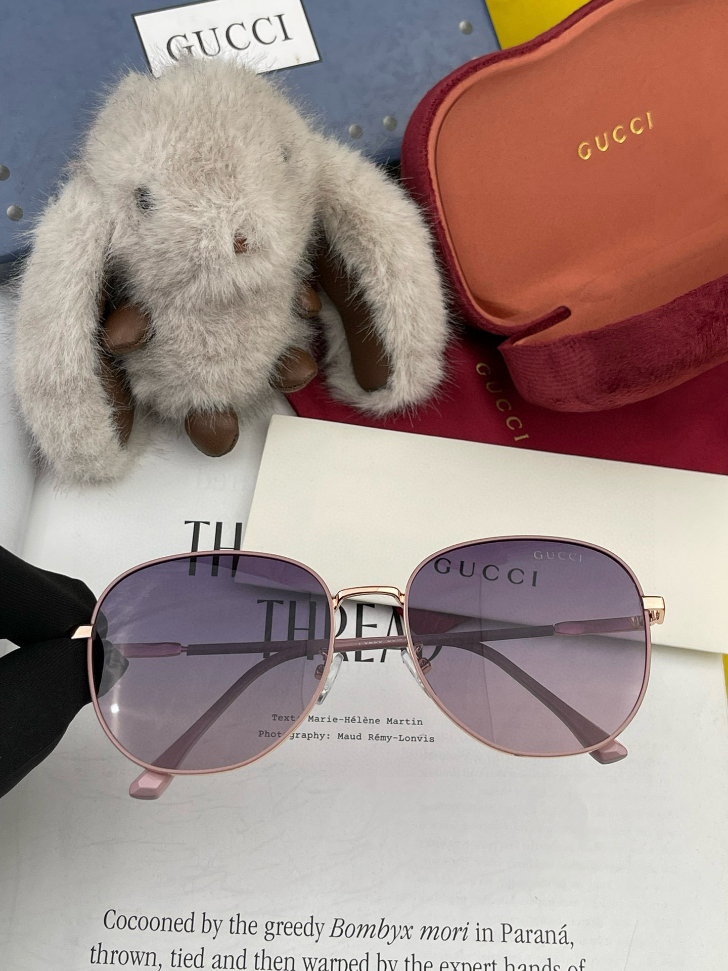 🔺 GUCCI🔻2024官方新款 众多明星同款[色]‼️‼️新款大框偏光墨镜 🌈🌈宝丽来超清加厚太阳镜🔝