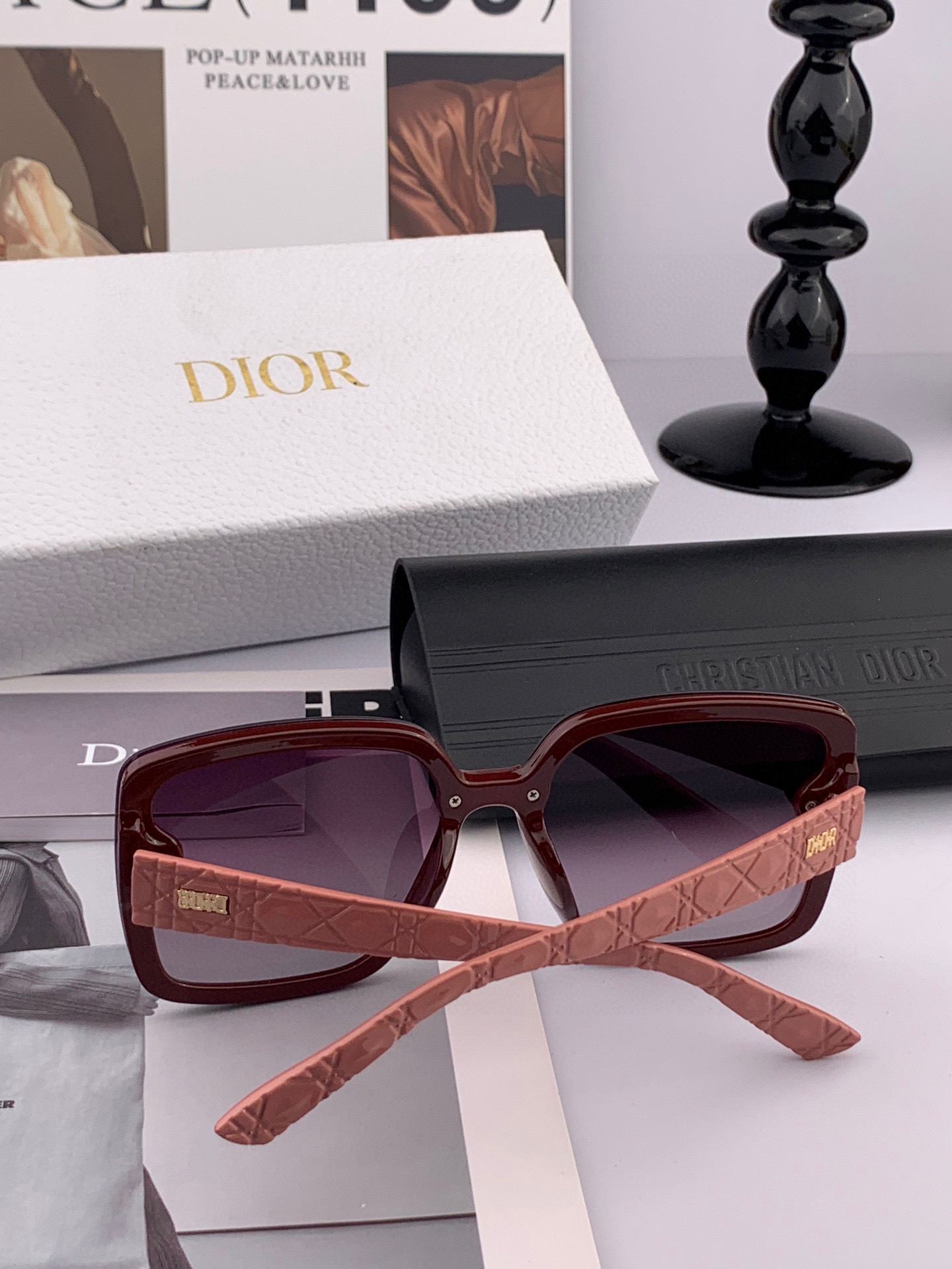 TR版本-偏光【独家大牌太阳镜无滤镜‼实拍上架 Dior官网最新发布新款太阳镜🕶，注意⚠我们是高清镜片，