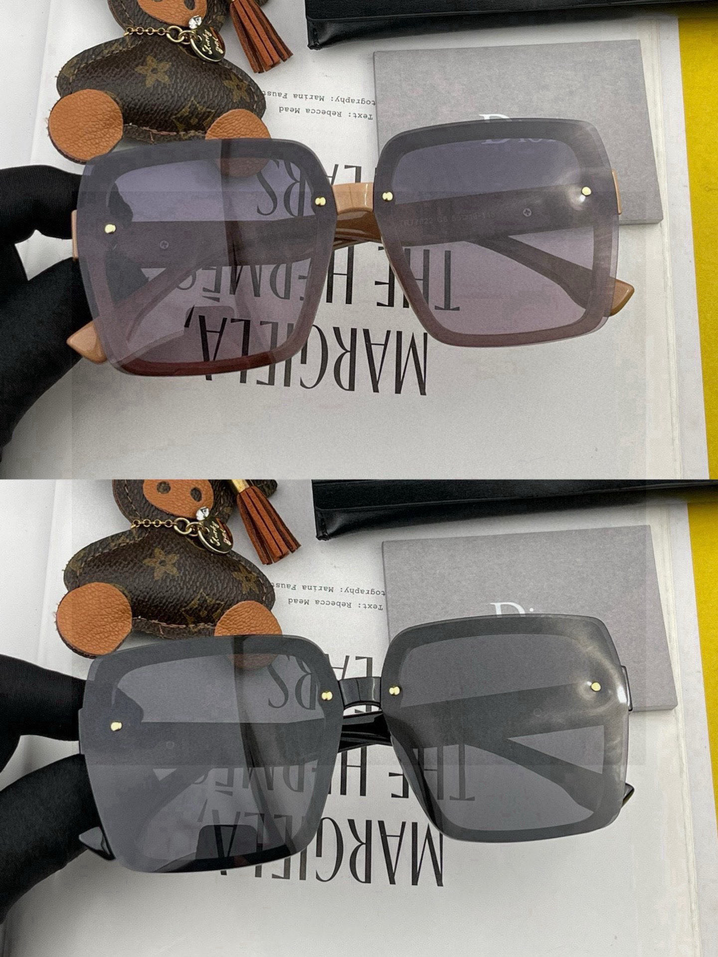 TR版本-偏光【独家大牌太阳镜无滤镜‼实拍上架 Dior官网最新发布新款太阳镜🕶，注意⚠我们是高清镜片 