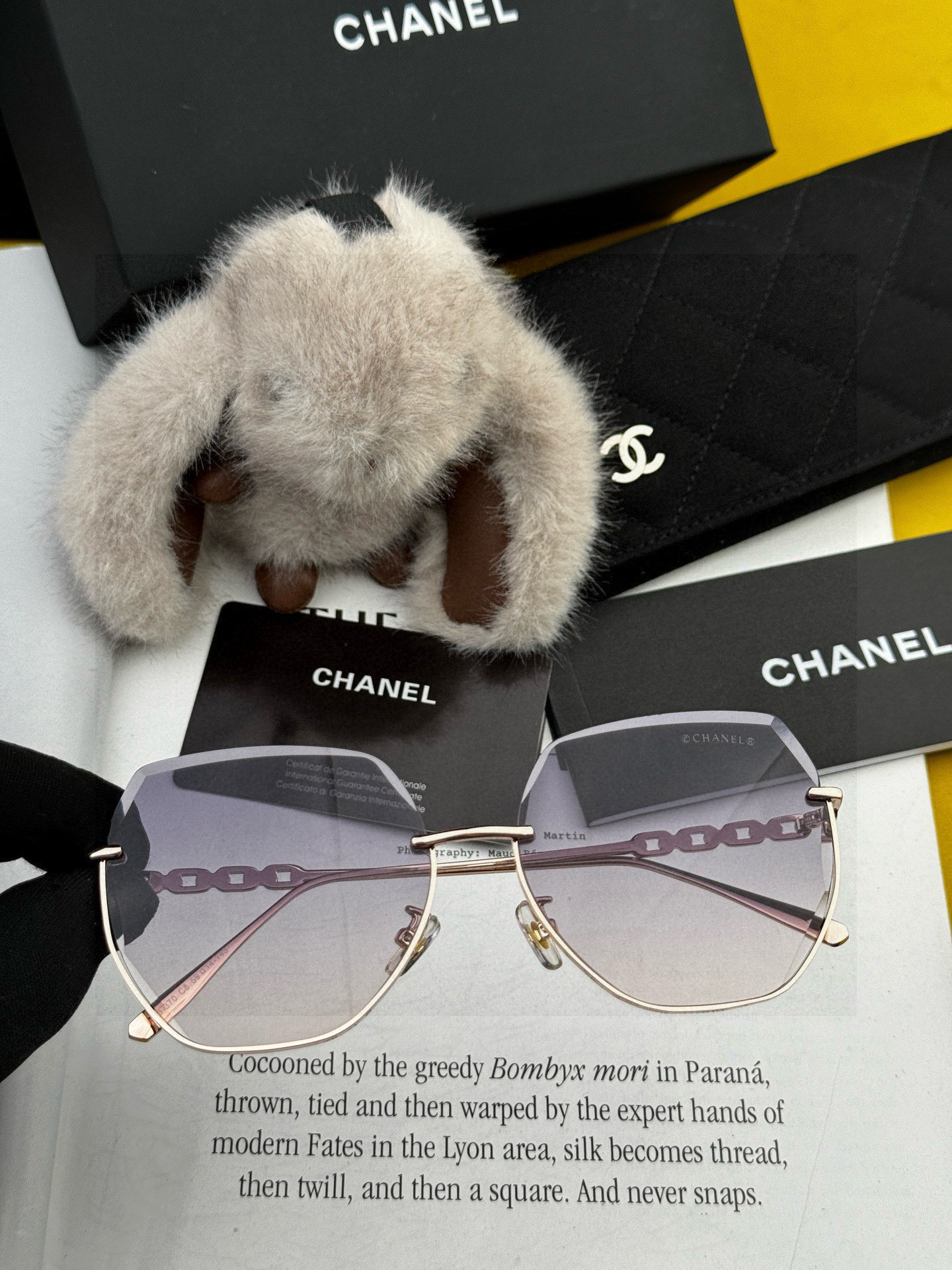 🔺 【香奈儿-尼龙偏光太阳镜】2025开春新款 潮流爆款 时尚多边形偏光太阳镜 高品质 佩戴舒适 网红潮