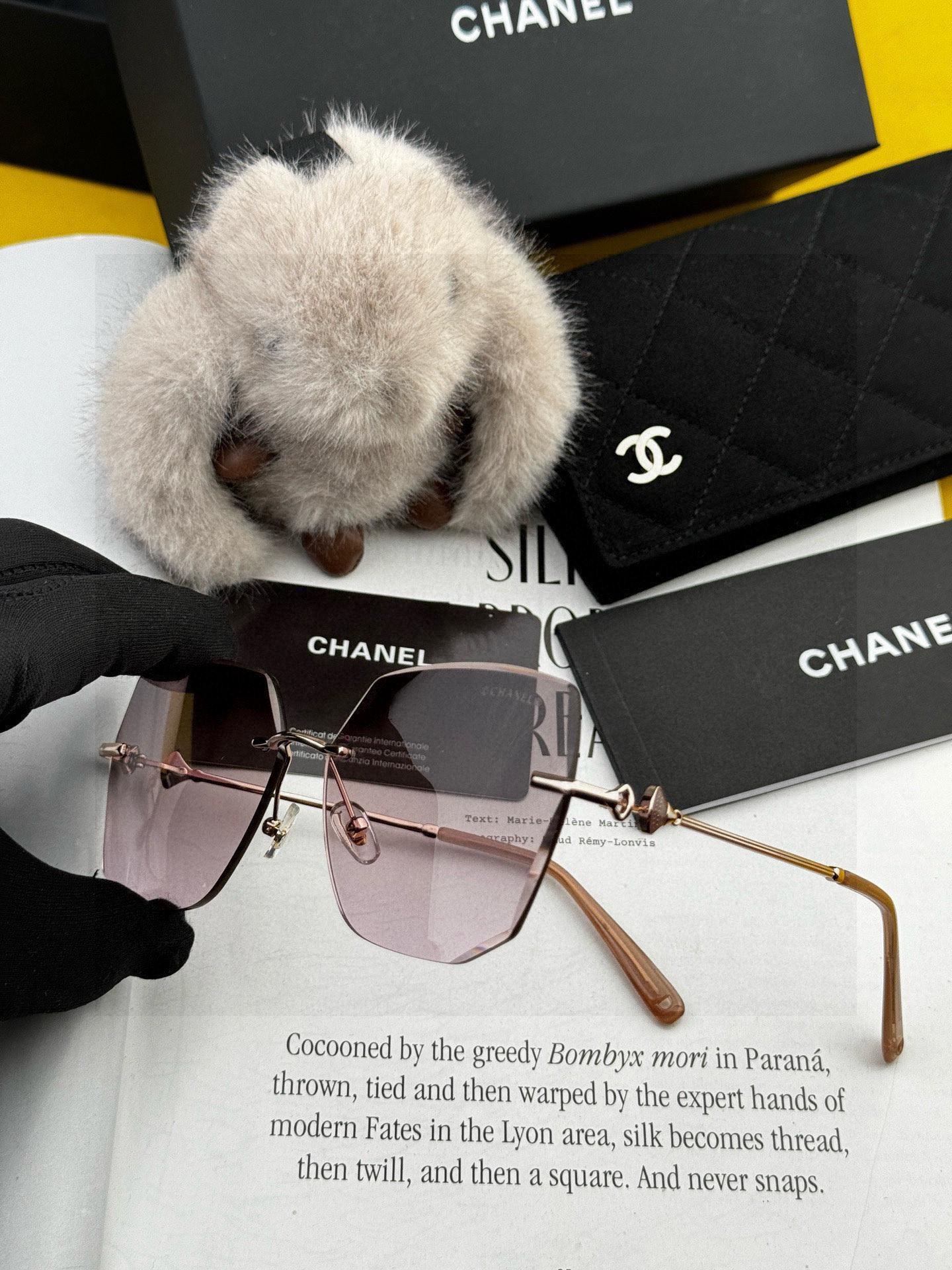 🔺 【香奈儿-尼龙偏光太阳镜】2025开春新款 潮流爆款 时尚多边形偏光太阳镜 高品质 佩戴舒适 网红潮