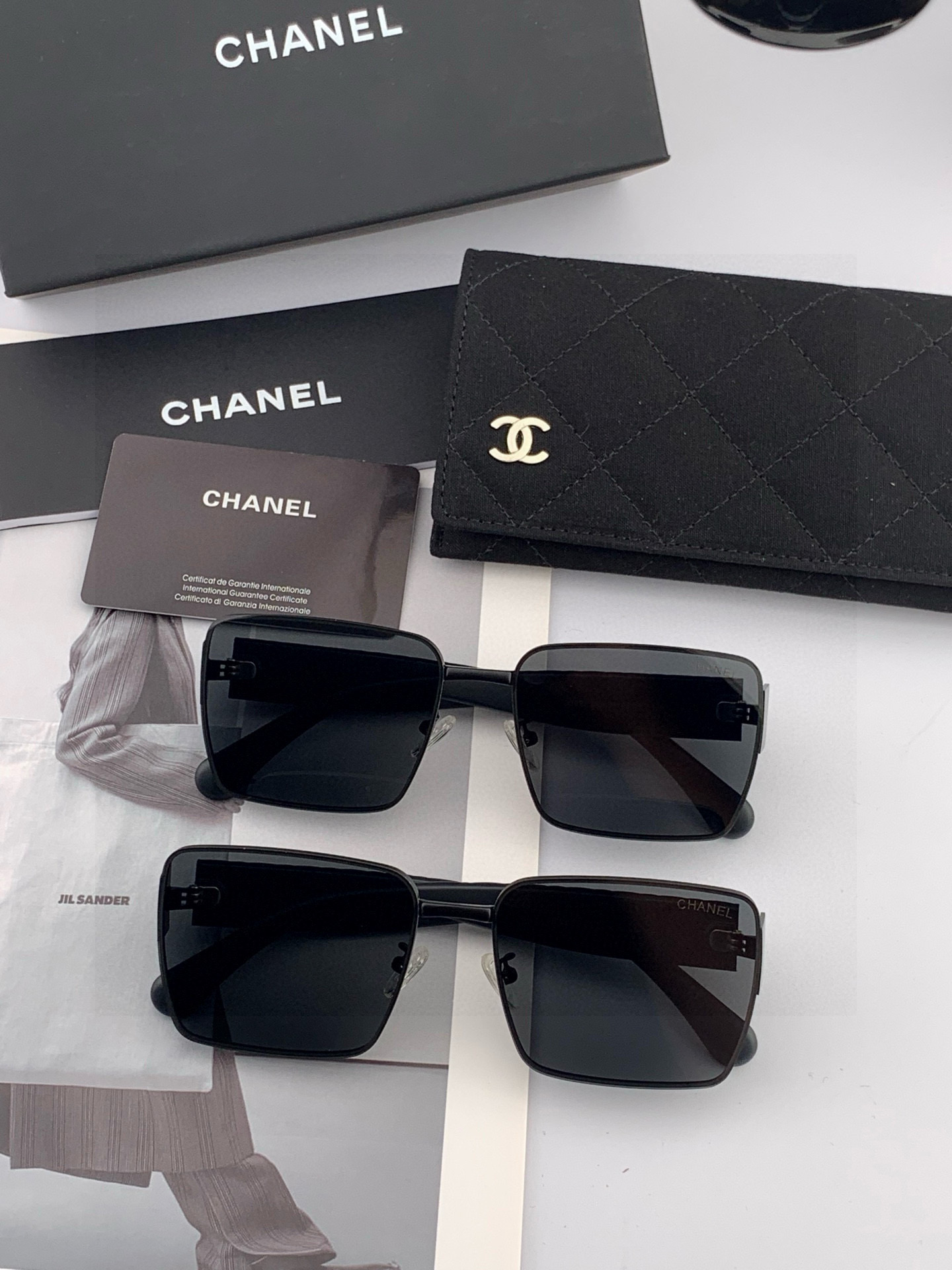 🔺 【香奈儿-尼龙偏光太阳镜】2025开春新款 潮流爆款 时尚尼龙偏光太阳镜 高品质 佩戴舒适 网红潮款