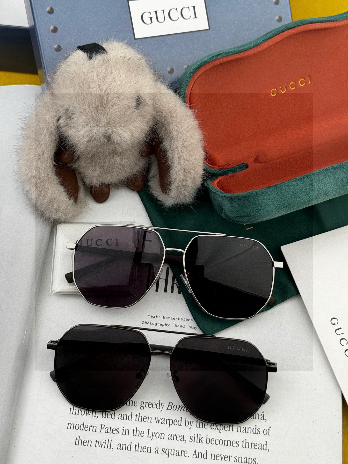 Gucci 。 高品质男女款墨镜 👍 进口宝丽来偏光镜片 。蛤蟆镜 开车钓鱼都可 。百搭显瘦墨镜韩版男士