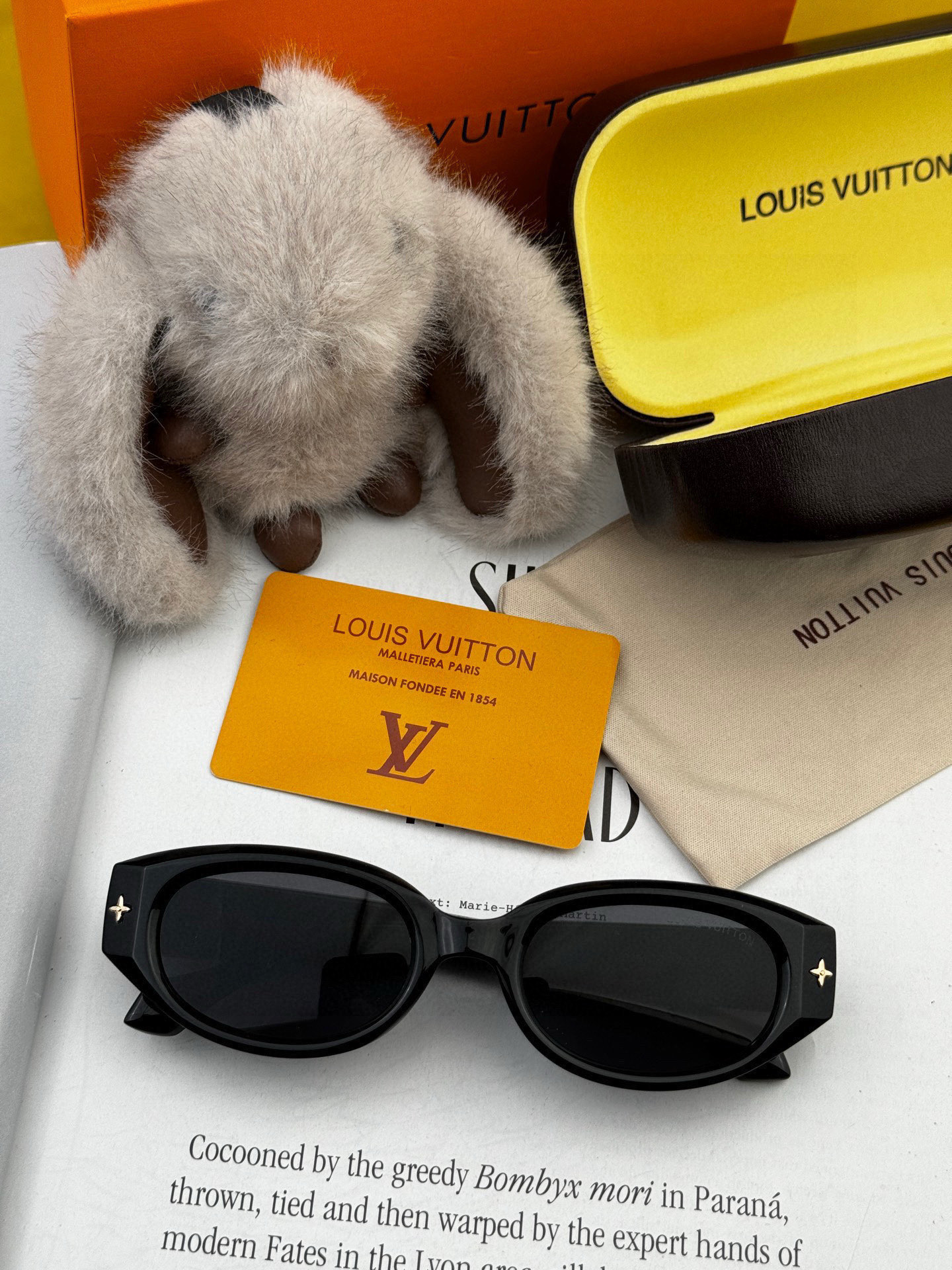 LV 2025新款女士方框太阳眼镜 开车墨镜 新款太阳镜 时尚大方 舒适轻盈 精致奢华 超轻 型号：L1