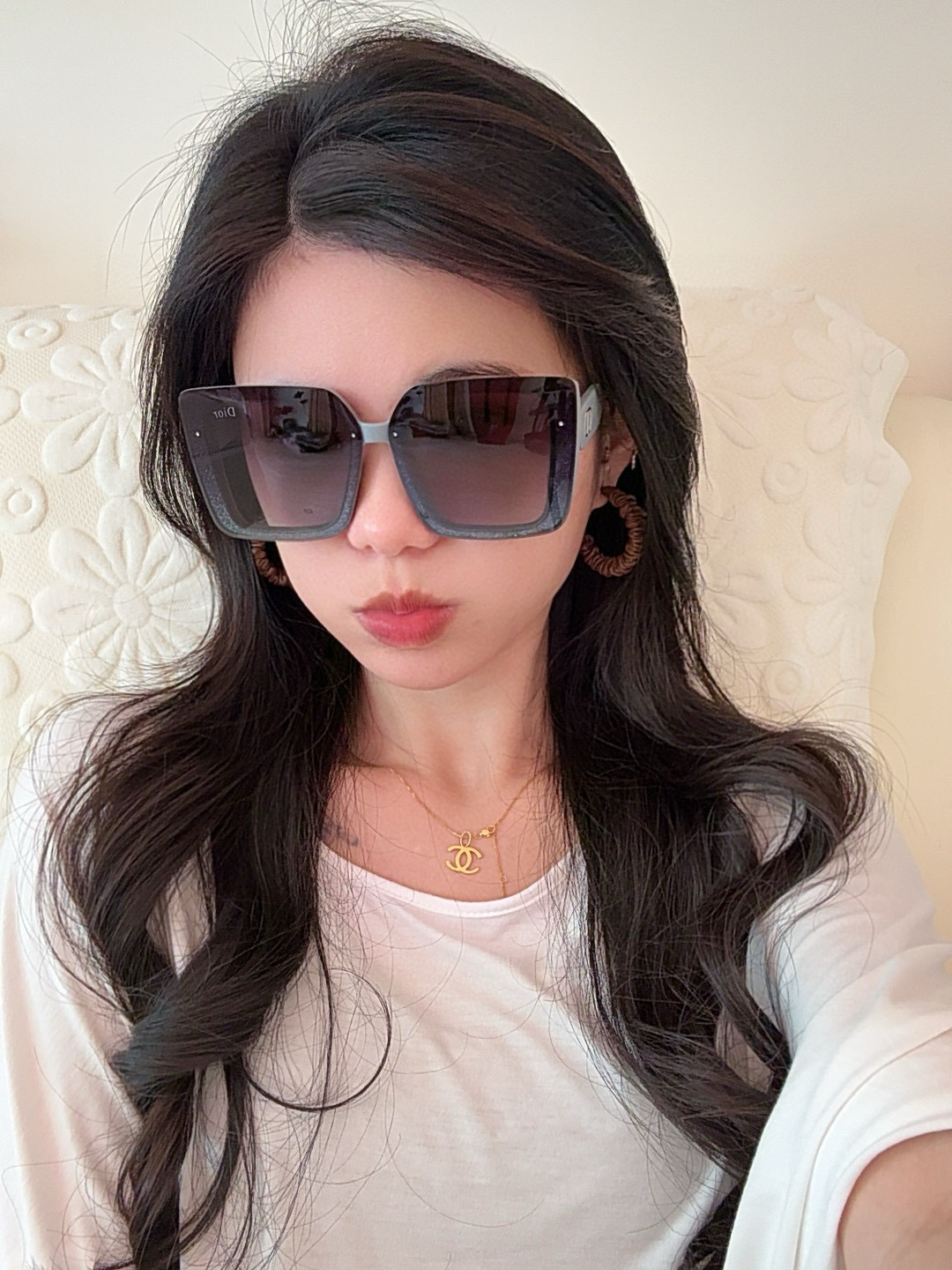 🔺 【DIOR-迪奥】2025开春新款 潮流爆款 时尚方框偏光太阳镜 高品质 佩戴舒适 网红潮款墨镜 型