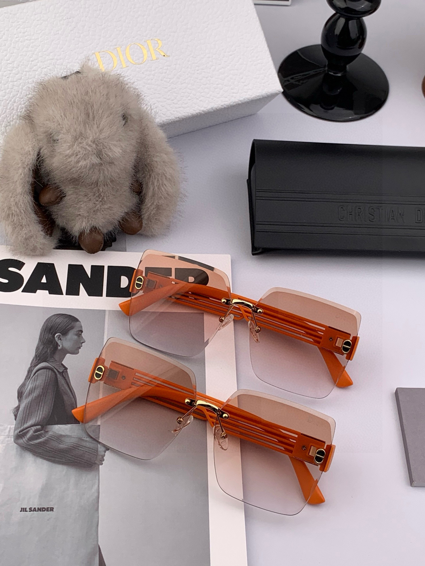 🔺 【GUCCI】2025开春新款 潮流爆款 时尚方框偏光太阳镜 高品质 佩戴舒适 网红潮款墨镜 女士高