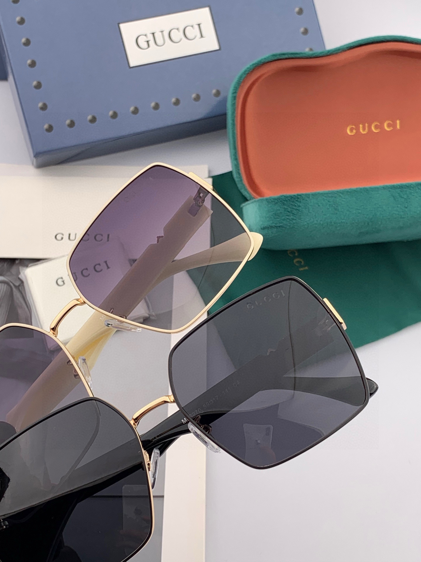 2025新款！新款出货！女士高清加厚偏光太阳镜🕶️ 🎉💍新款GUCCI偏光太阳镜[得意]开车驾驶镜时尚墨