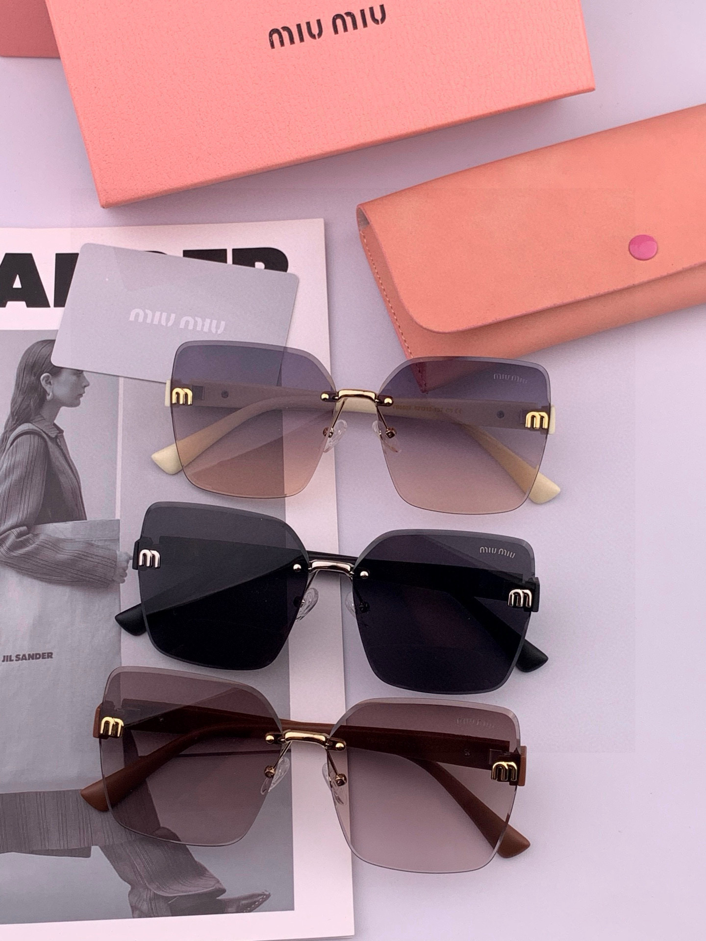 MIUMIU/缪缪🖇🖇2025开春新款🌟闪耀新款璀璨登台 ❤❤太阳镜潮品 精致个性设计简约时尚 专柜品质