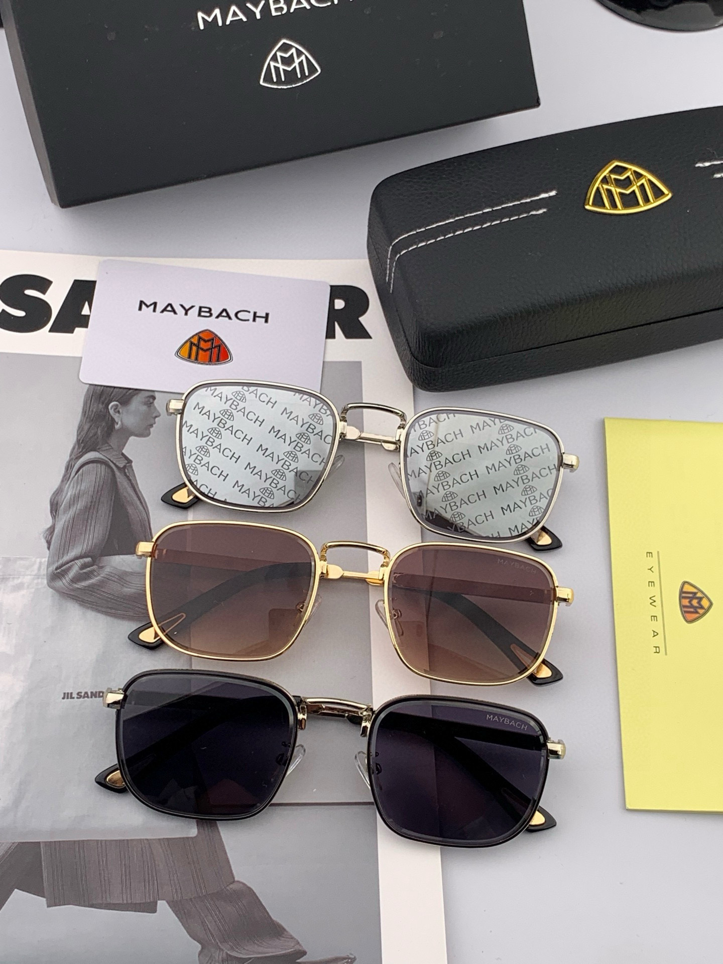 MAYBACH迈巴赫年度最牛硬货👍🏻 官网经典蛤蟆款 ❗️极力推荐款‼️选用定制进口板料双色拼腿 采用K