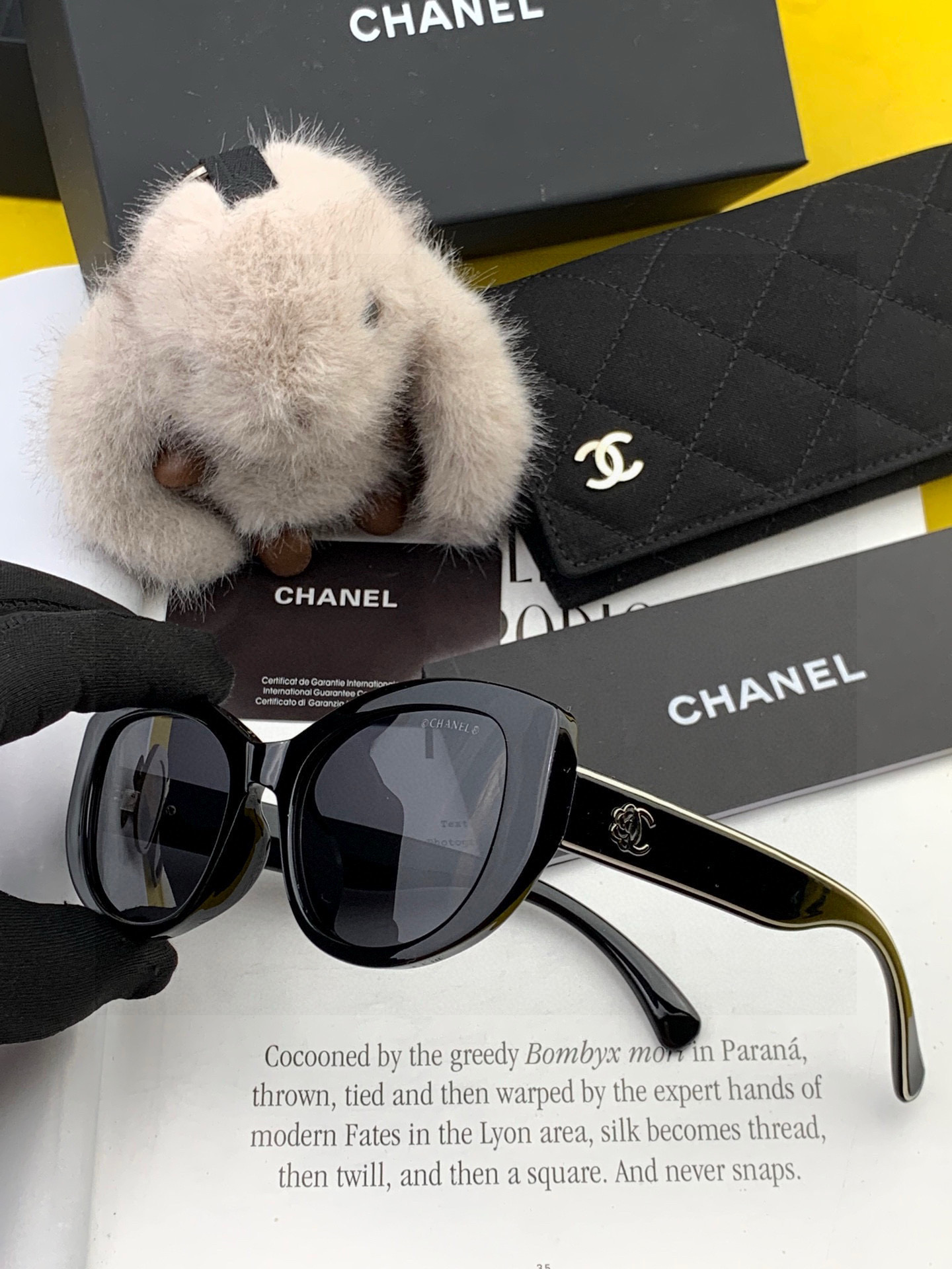 【CHANEL】香奈儿 2025新款潮流爆款 时尚圆框太阳镜 佩戴舒适 网红潮款墨镜 女士高清加厚偏光太