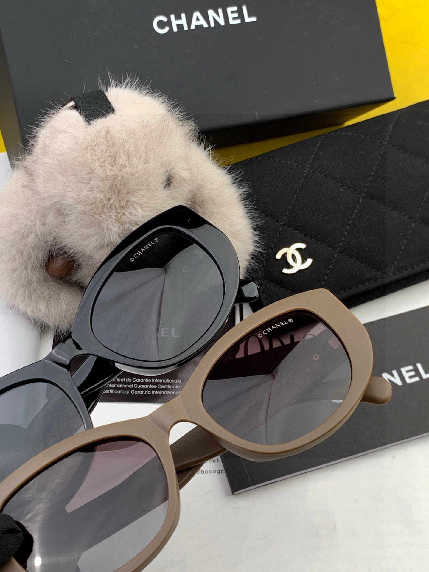 【CHANEL】香奈儿 2025新款潮流爆款 时尚圆框太阳镜 佩戴舒适 网红潮款墨镜 女士高清加厚偏光太