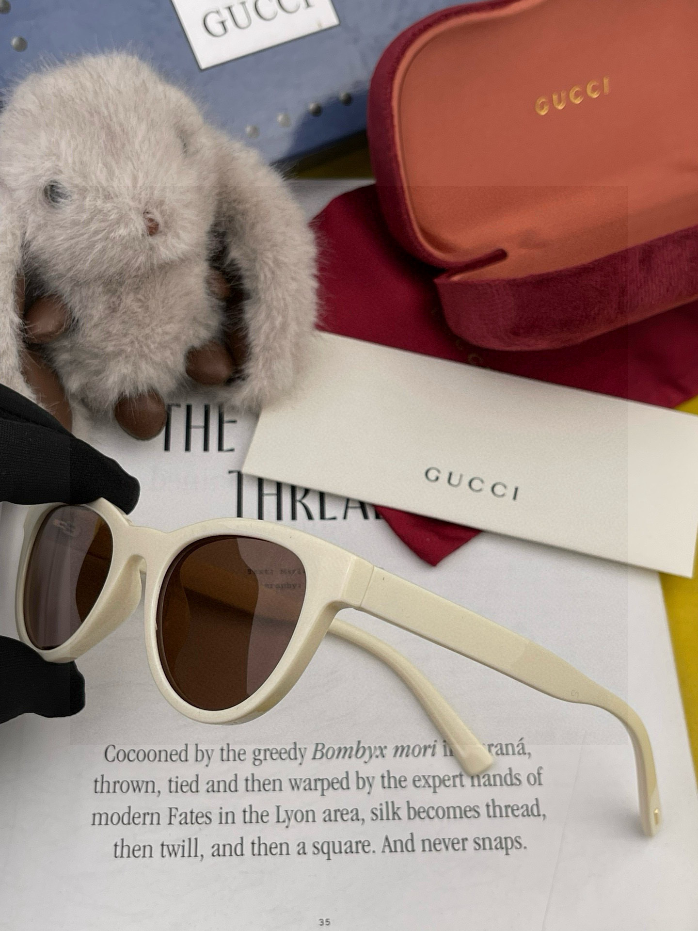 【TR偏光系列】Gucci 经典的小框设计，情侣款不挑脸型，无论搭配大衣还是连衣裙都非常显气质偏光镜片预