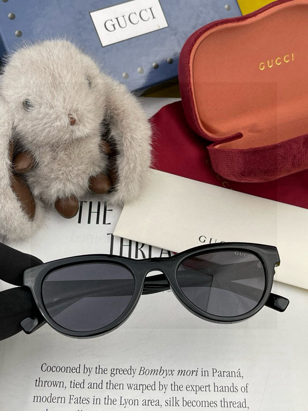 【TR偏光系列】Gucci 经典的小框设计，情侣款不挑脸型，无论搭配大衣还是连衣裙都非常显气质偏光镜片预